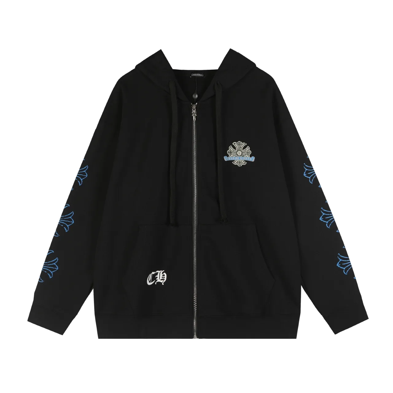 Logo-Print Zip-Up Hoodie D13515916