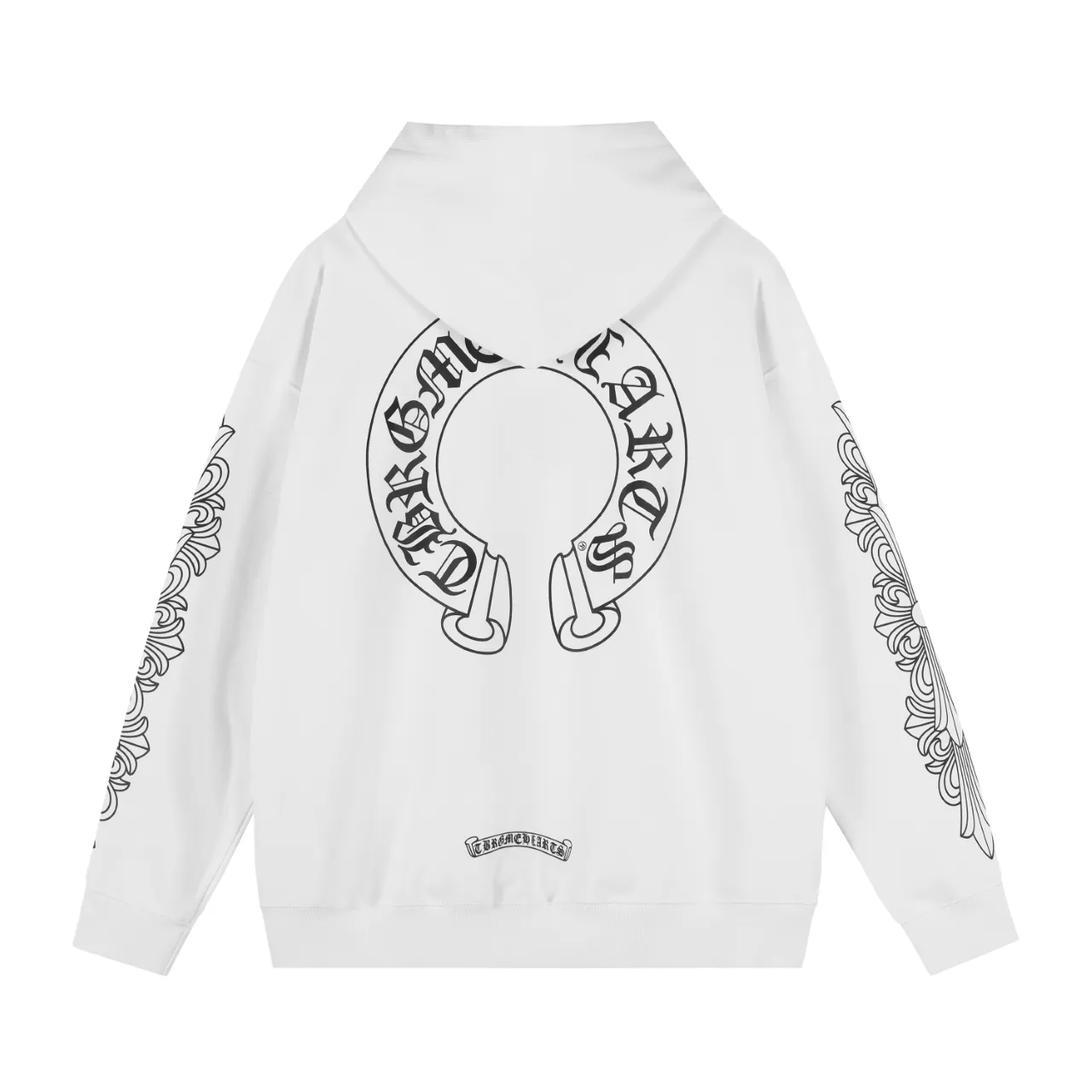 Logo-Print Cotton-Blend Hoodie D17512133 — view 3
