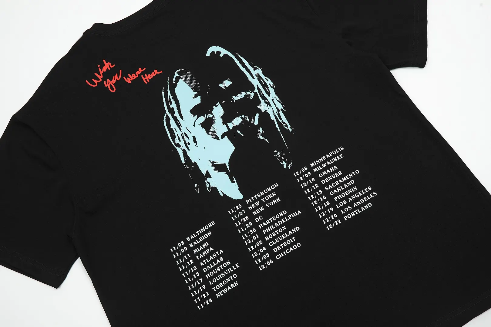 Astroworld Tour Graphic Print T-Shirt D7911944 — view 6
