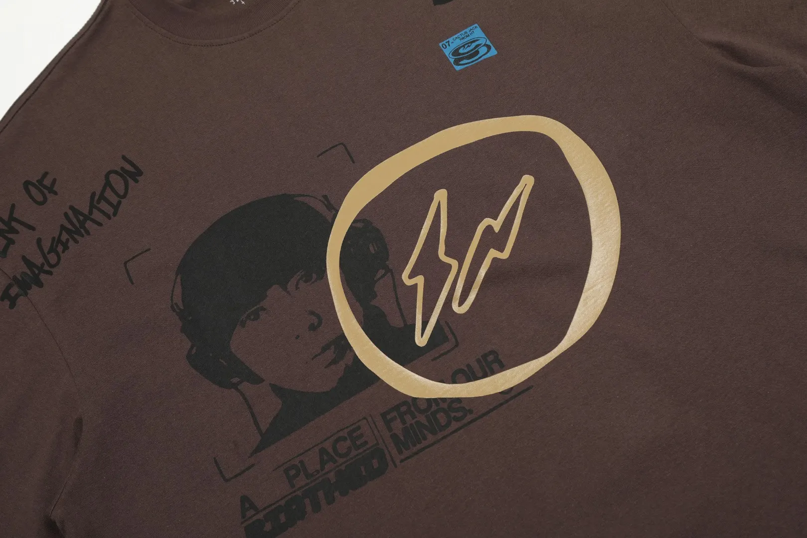 Cactus Jack x Fragment Graphic T-Shirt D7911947 — view 6