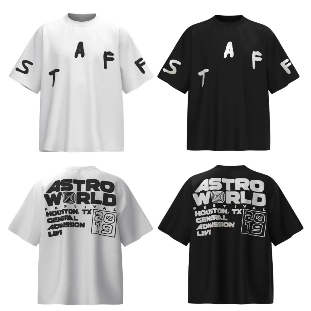 Cactus Jack Astroworld Festival Staff T-Shirt D7911945