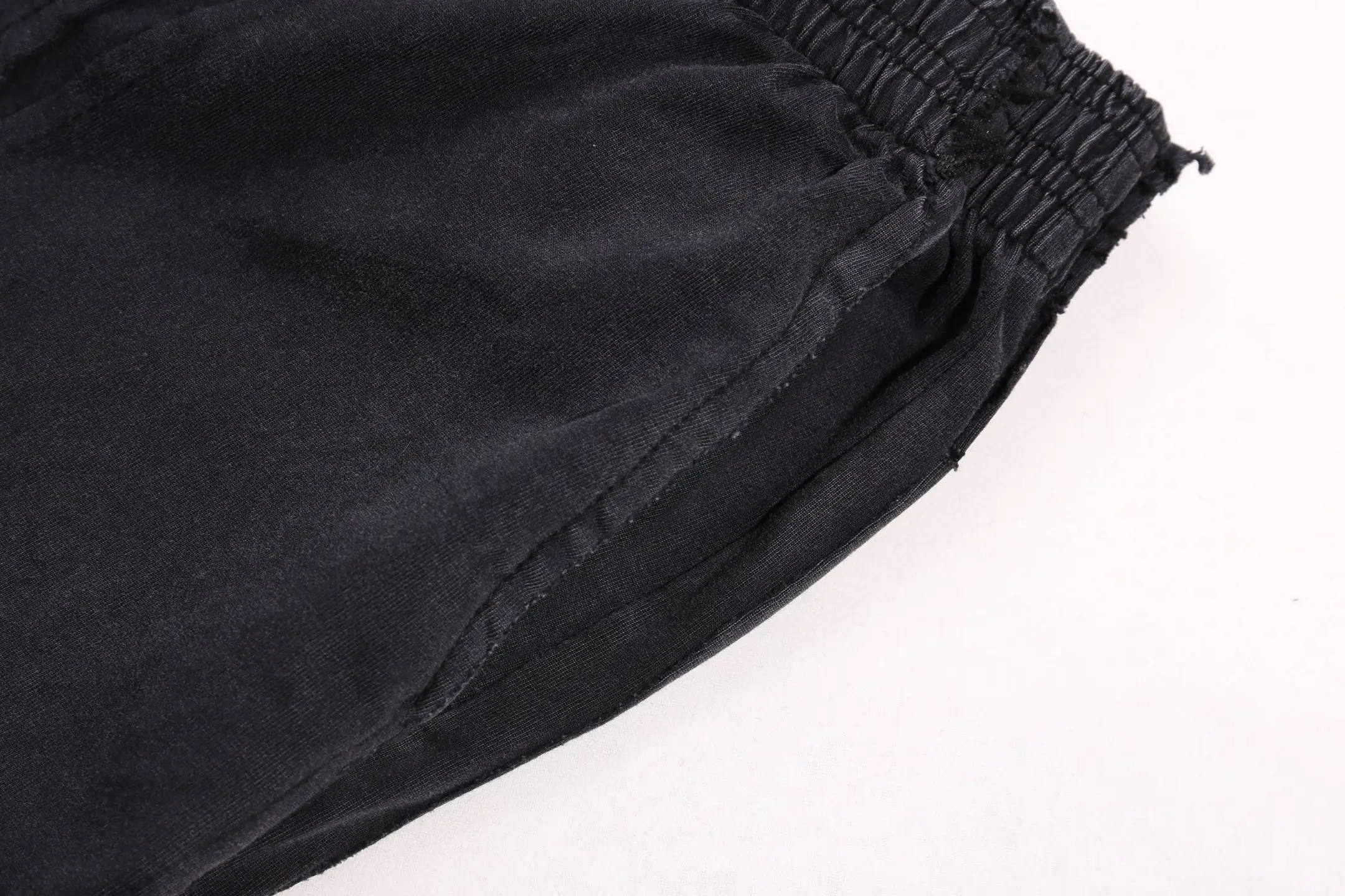 Panelled Washed Cotton Shorts D20013157 — view 12