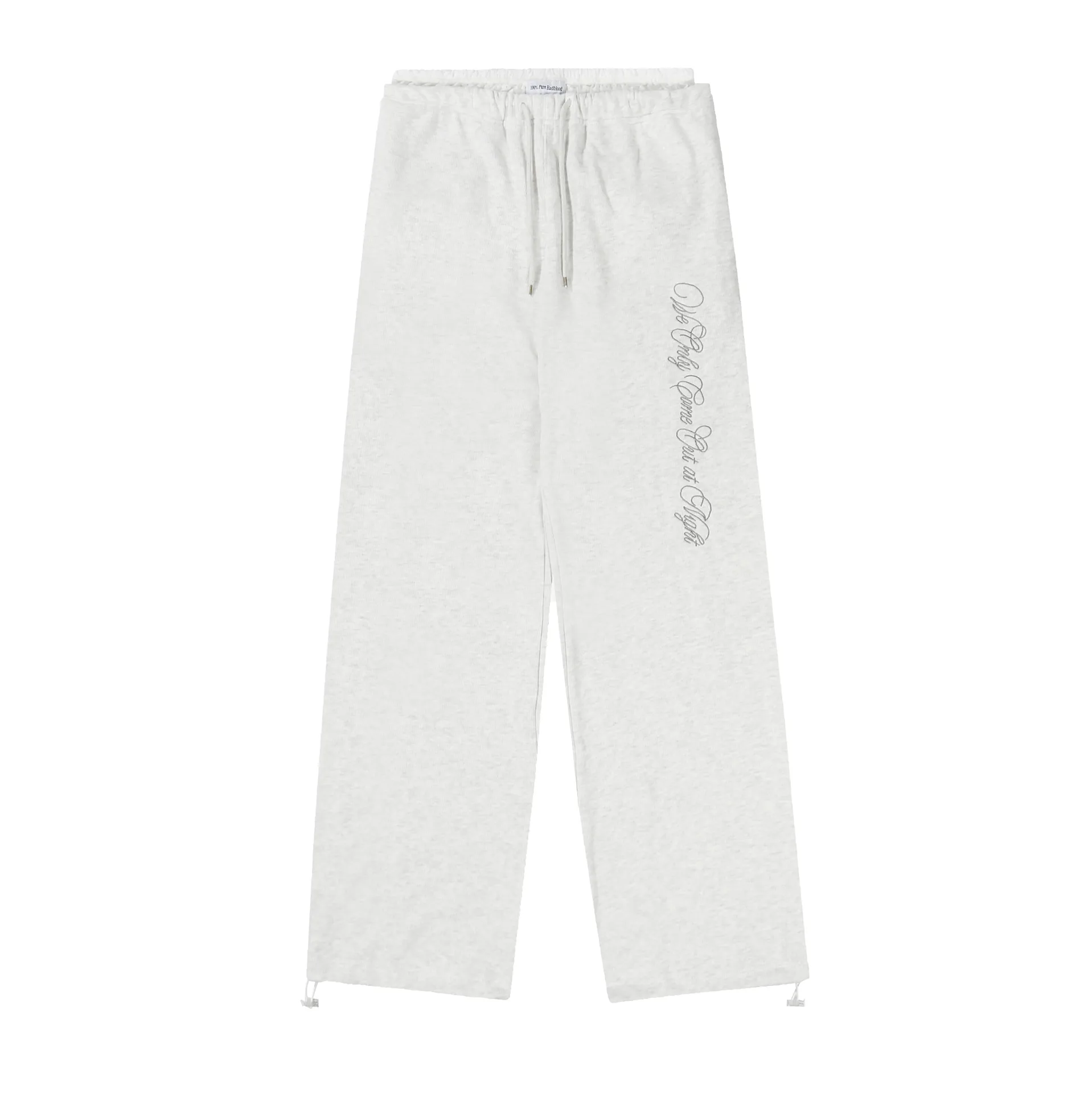 Embroidered Wide-Leg Sweatpants D9015998 — view 3