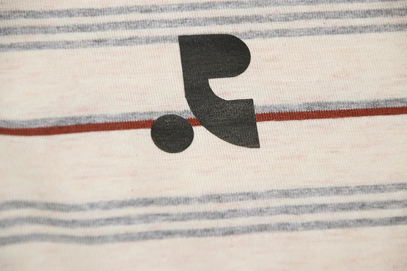 Striped Logo-Embroidered Cotton T-Shirt D4515997 — view 6
