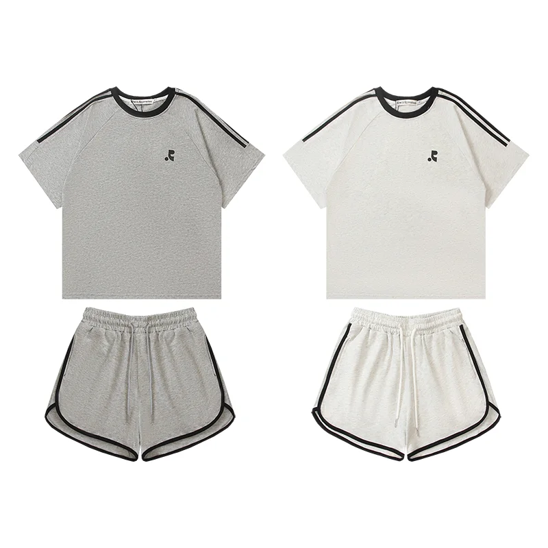 Rest & Recreation Logo T-Shirt and Shorts Set D6515995