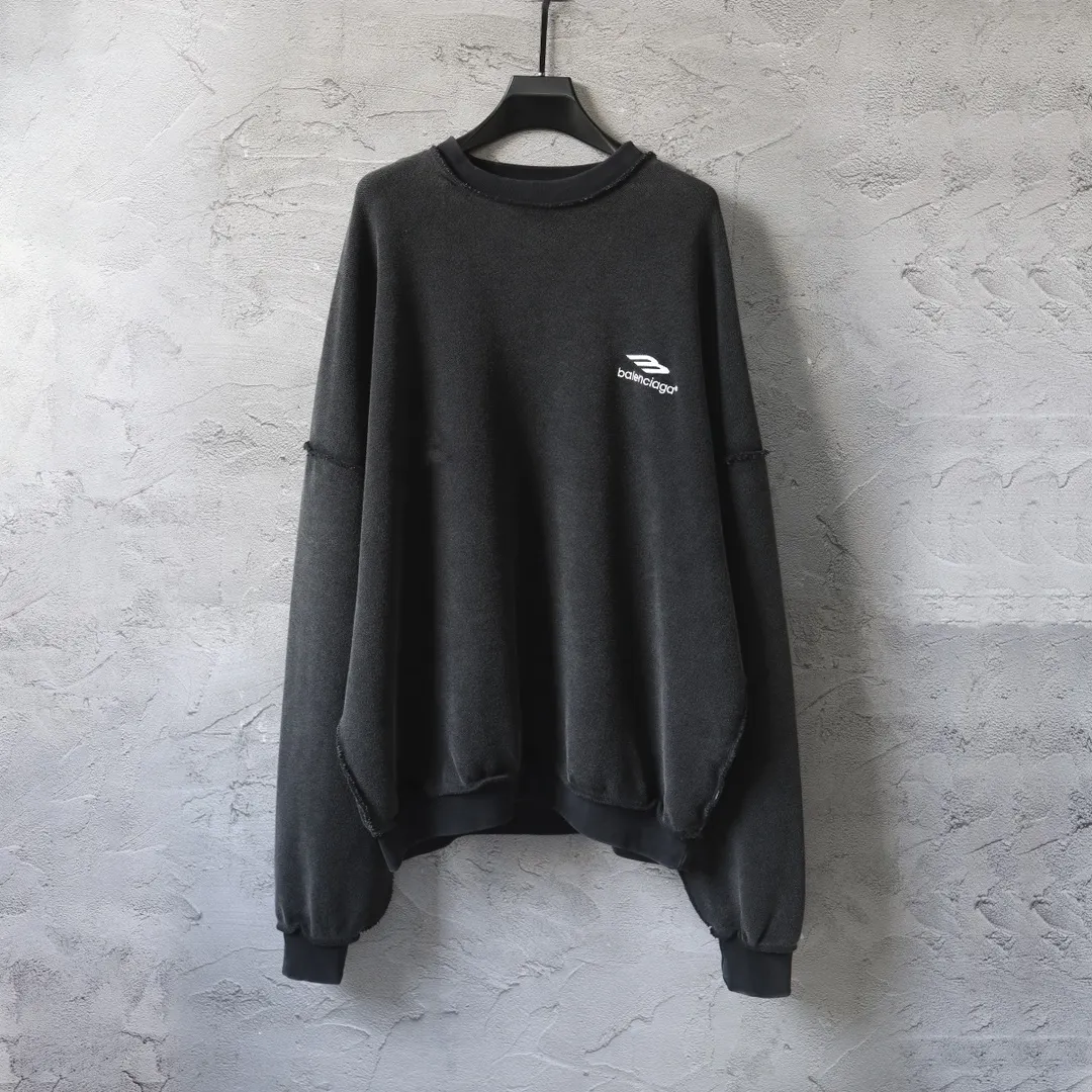 3B Logo Embroidered Inside-Out Sweatshirt D26922580
