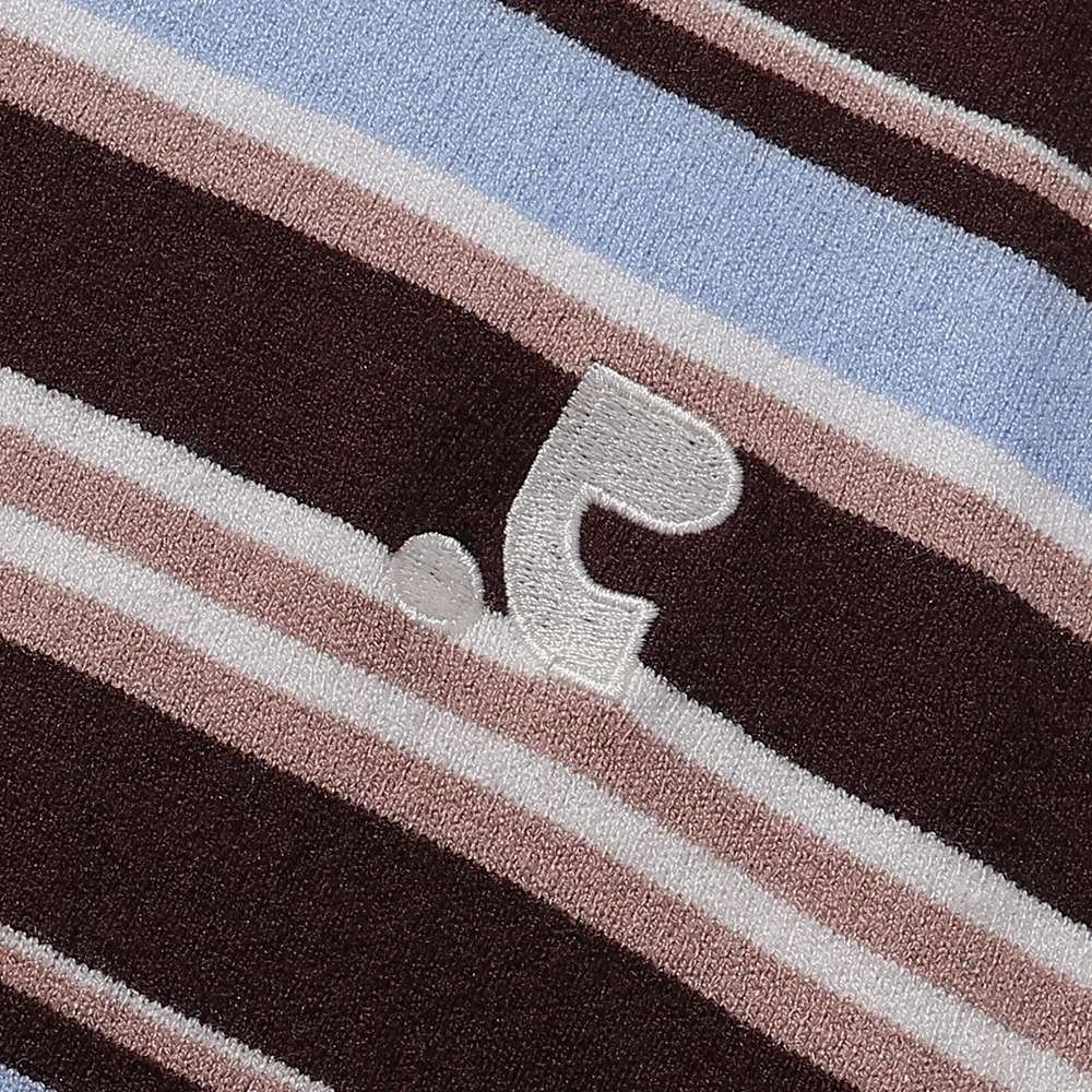 Striped Long-Sleeve Cotton T-Shirt D7516010 — view 5