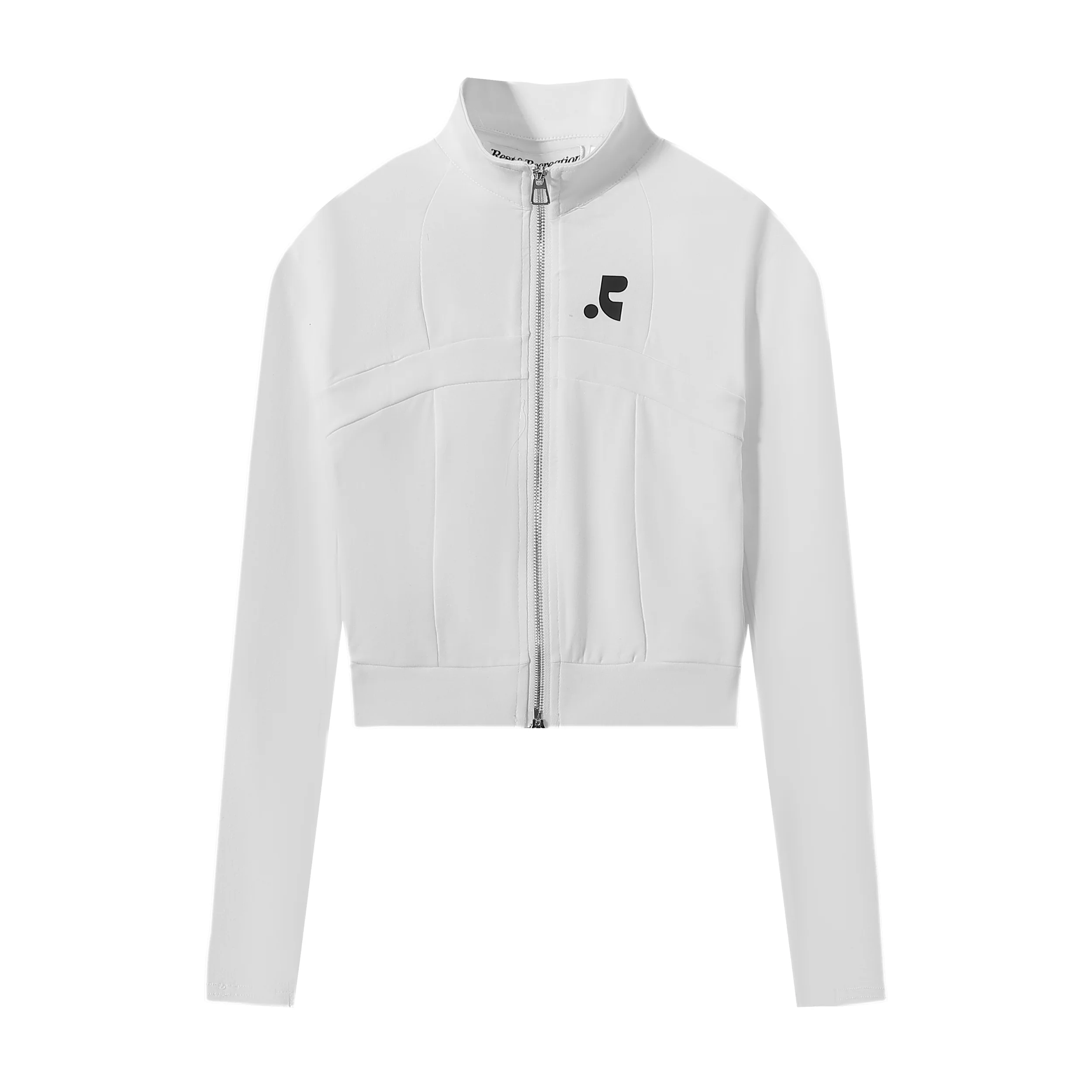 Rest&Recreation Cropped Two-Way Zip Track Jacket D6816008 — view 2