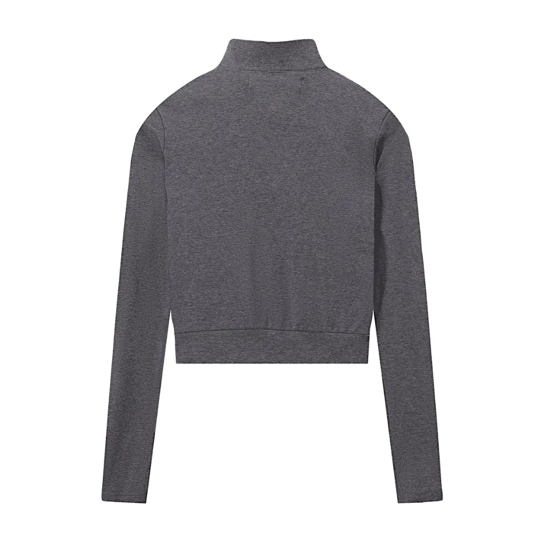 Rest&Recreation Cropped Two-Way Zip Track Jacket D6816008 — view 5