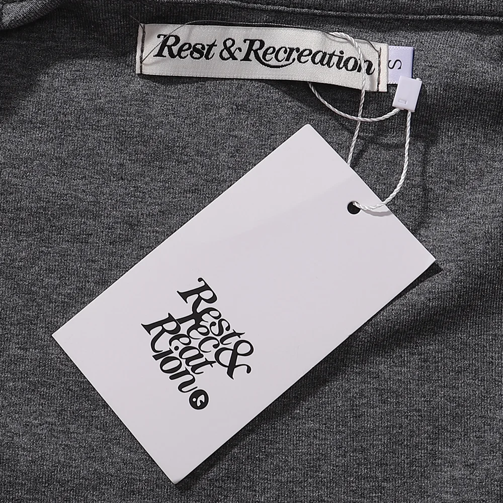 Rest&Recreation Cropped Two-Way Zip Track Jacket D6816008 — view 9