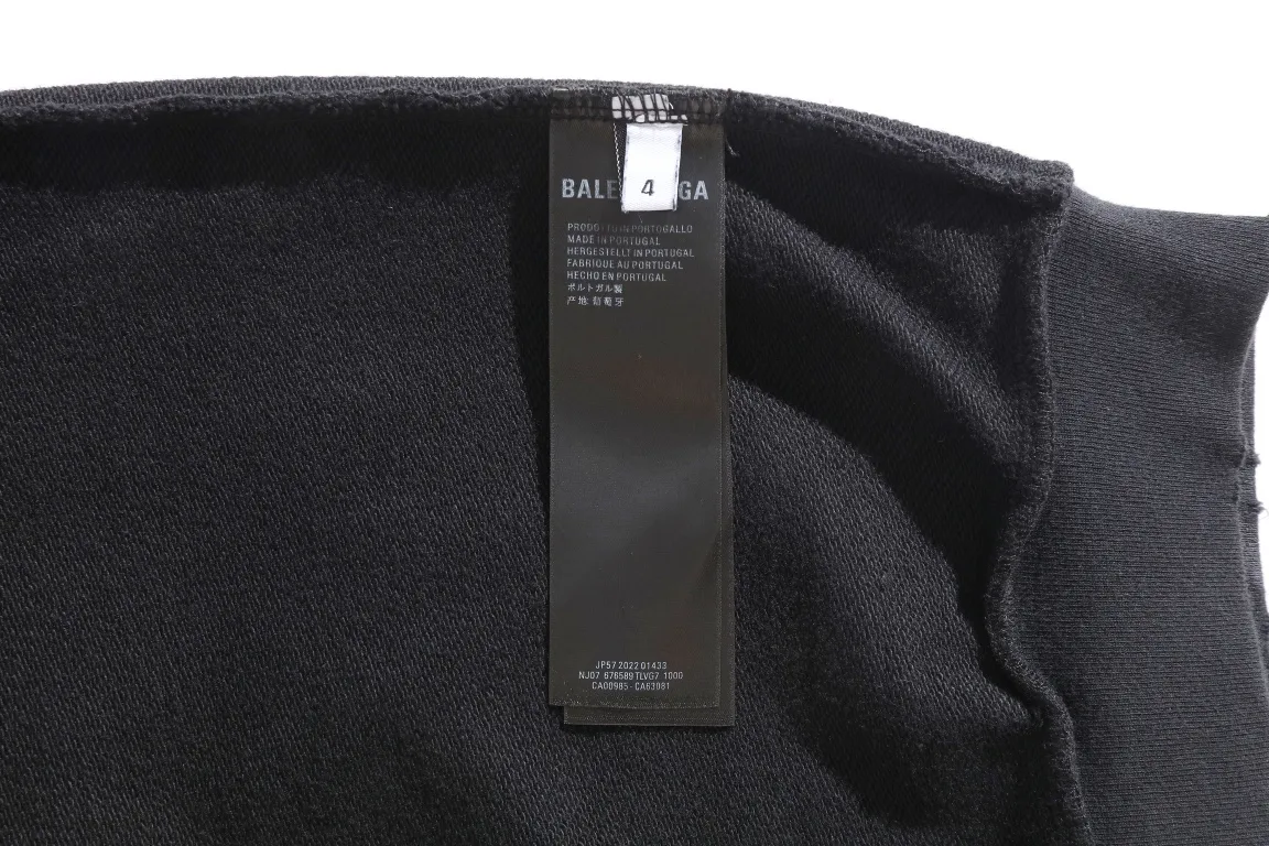 3B Logo Embroidered Mud-Wash Zip-Up Hoodie D31922633 — view 17