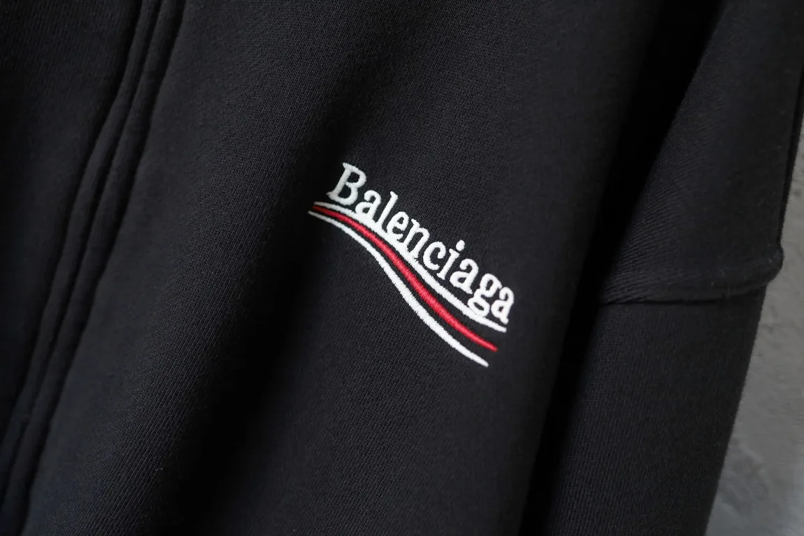 Political Campaign Logo Zip-Up Sweatshirt D30920084 — view 3