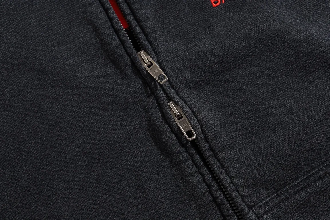 Logo Embroidered Zip-Up Hoodie D29920087 — view 15