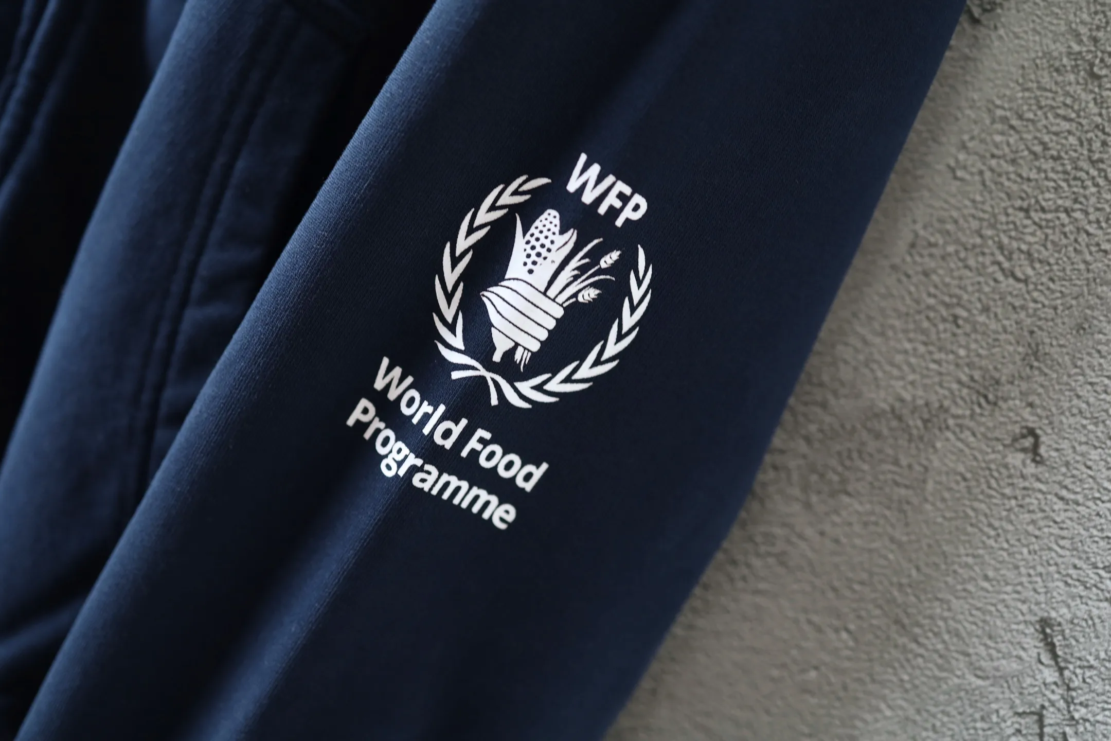 WFP Logo Print Zip-Up Hoodie D29922606 — view 22