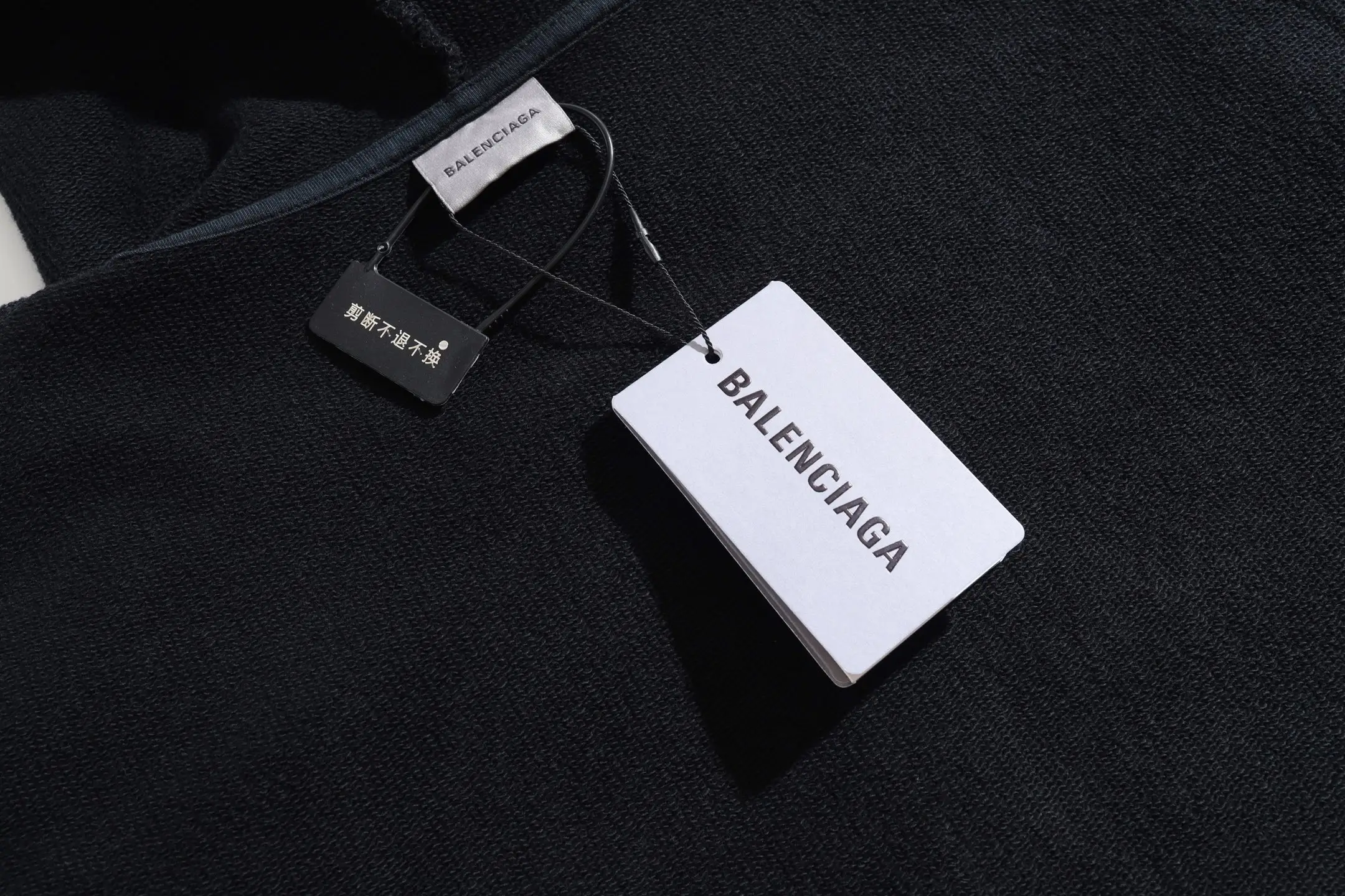 Logo Print Zip-Up Jersey Hoodie D29922605 — view 18