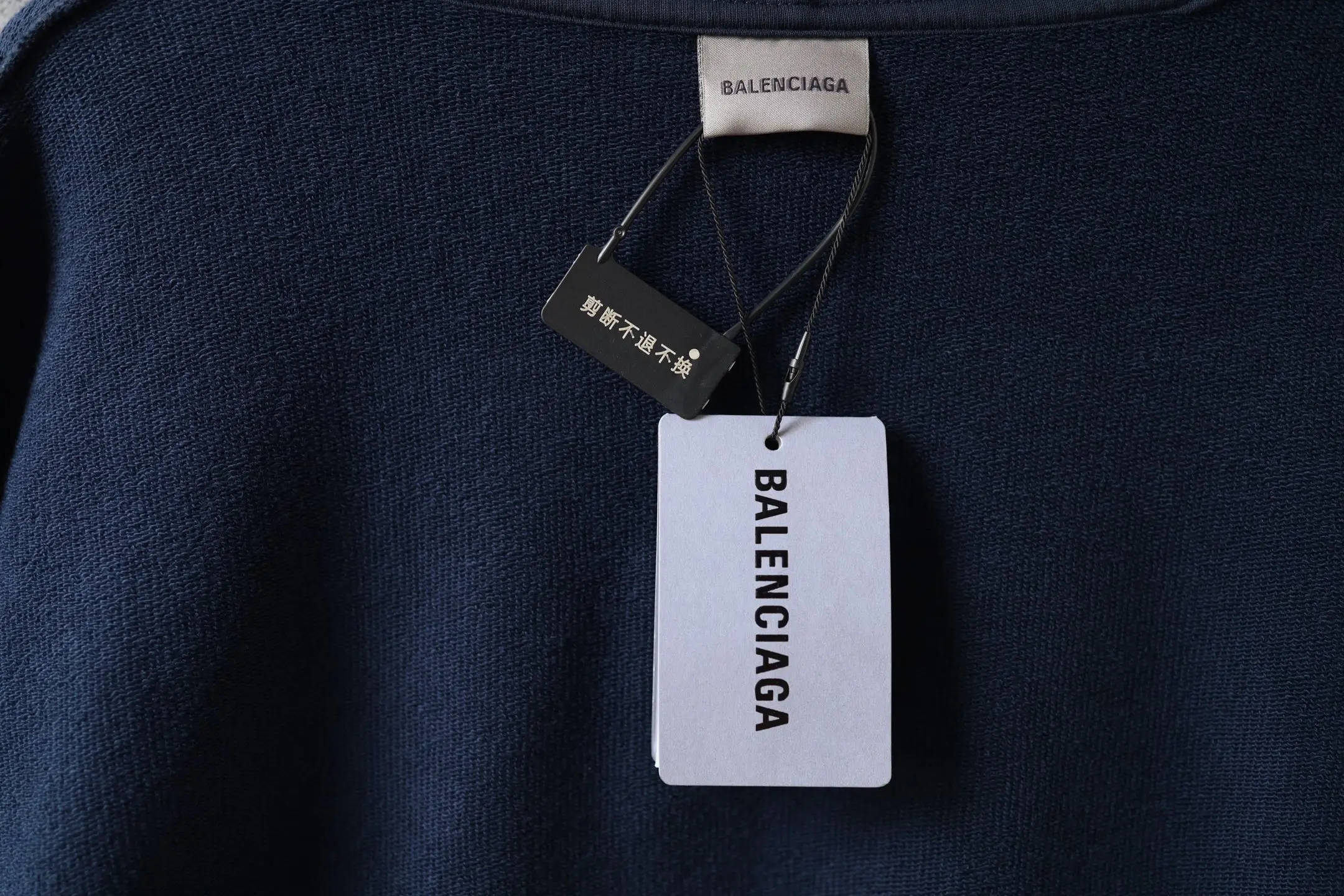 Tape Logo Zip-Up Cotton Hoodie D29922608 — view 17