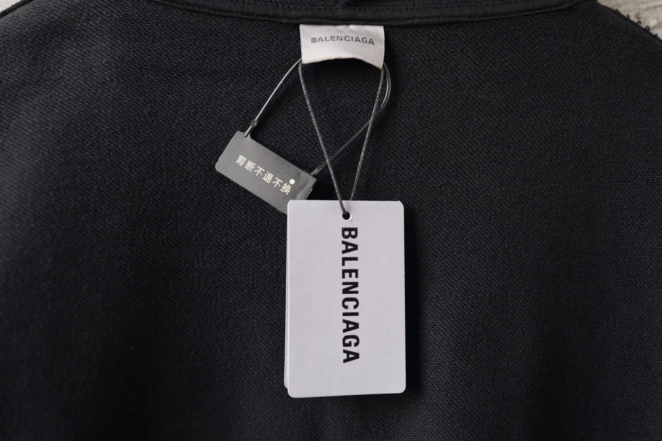 Tape Logo Zip-Up Hoodie D29920073 — view 8
