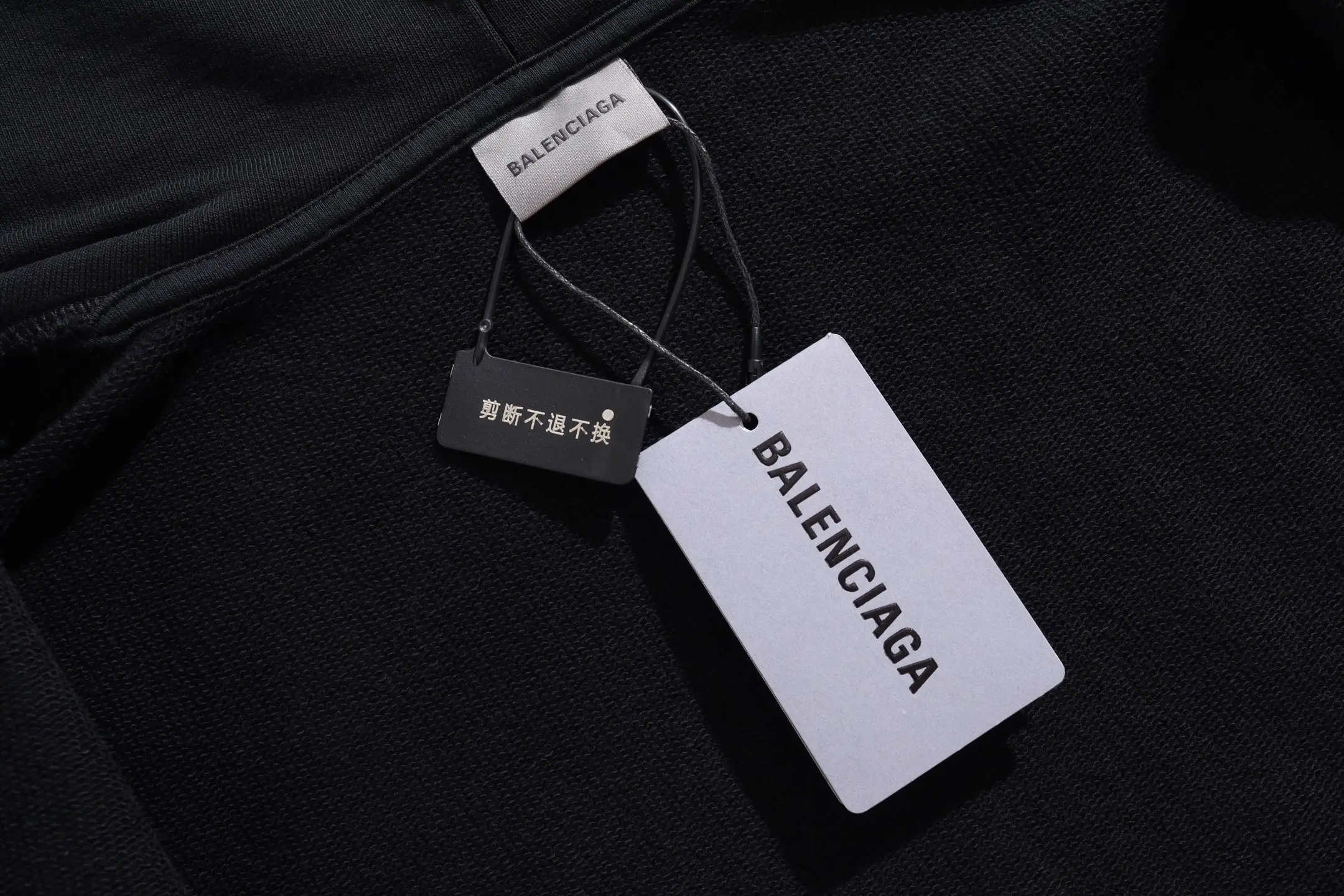 Tape Logo Zip-Up Hoodie D28920071 — view 18