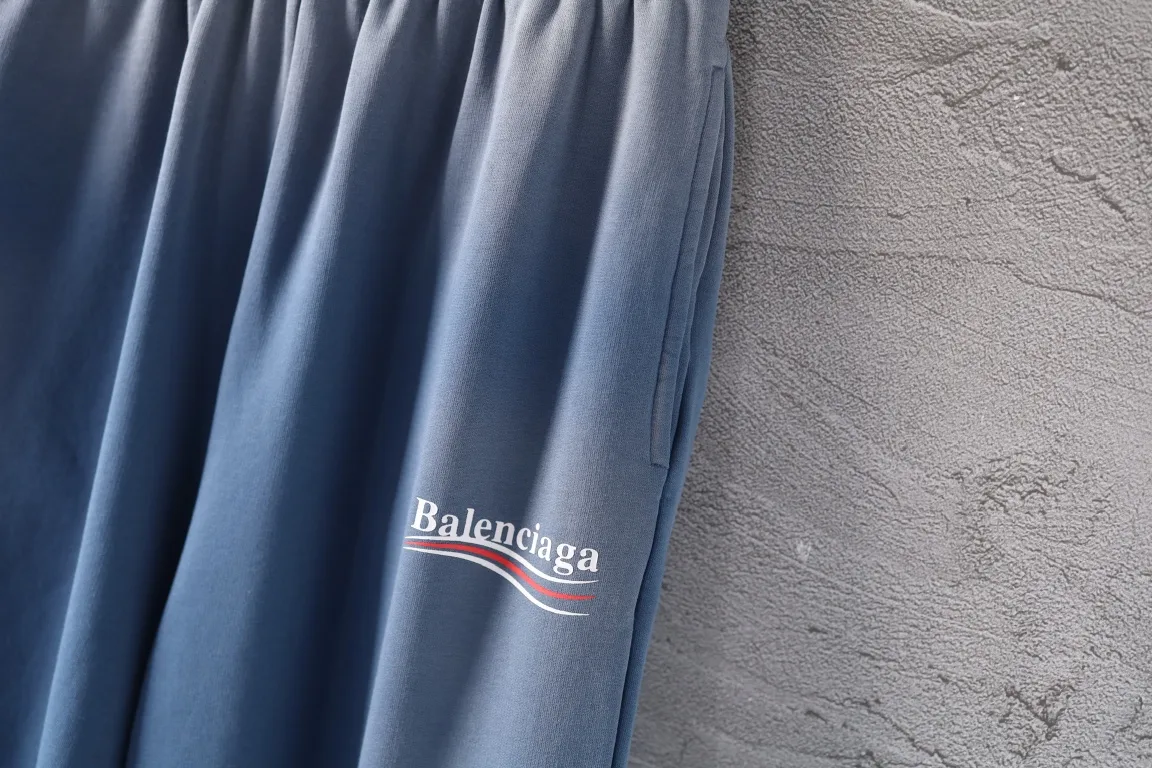 Logo-Print Faded Cotton-Blend Sweatpants D26912971 — view 3