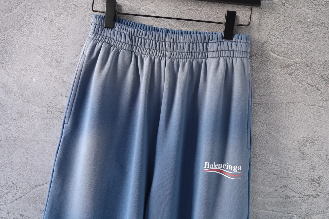 Logo-Print Faded Cotton-Blend Sweatpants D26912971 — view 4