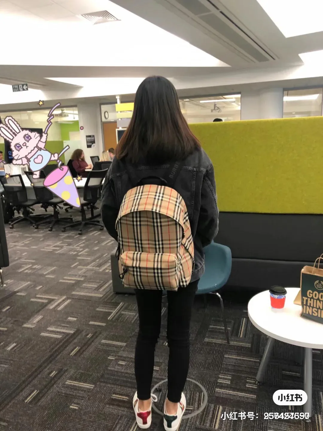 Burberry Logo Print Backpack D28518187 — view 5