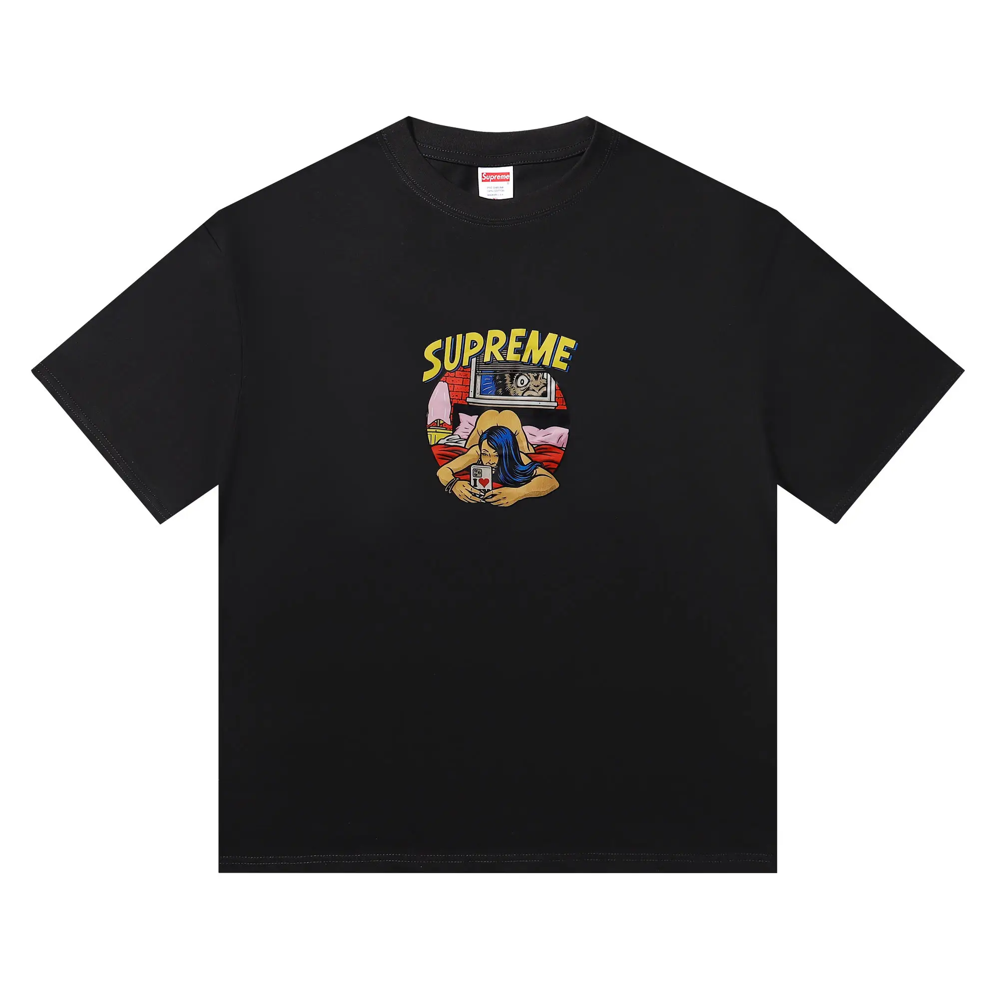 Supreme Bedroom Graphic Print T-Shirt D3815797 — view 2