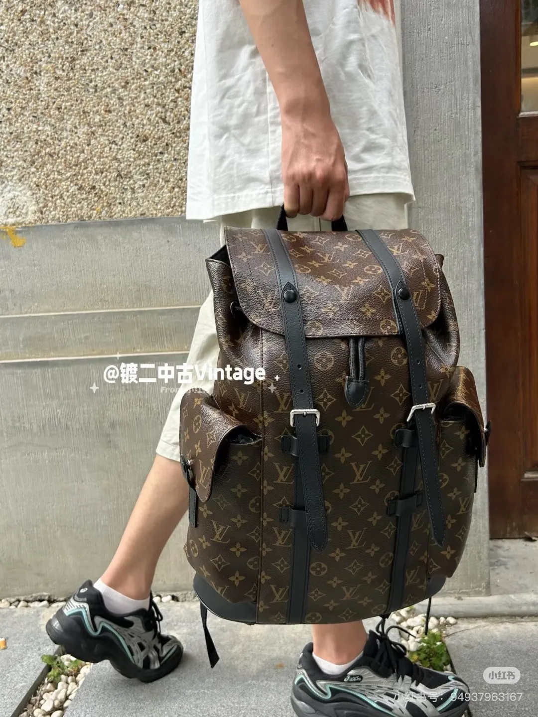Tiro Monogram Coated Canvas Backpack D34518337