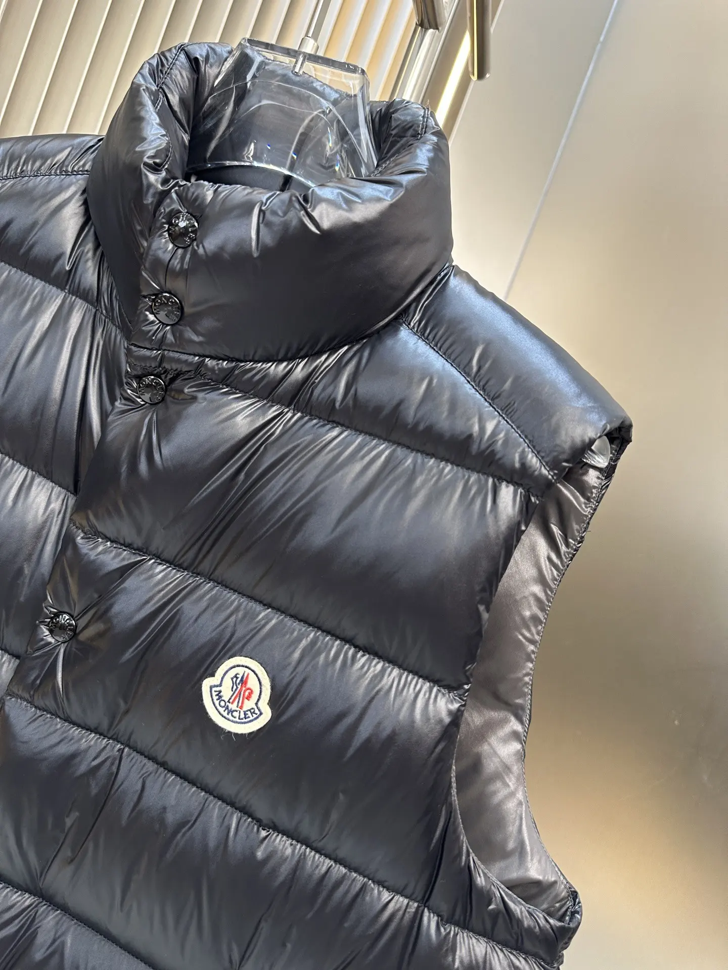 Moncler Quilted Down Gilet D39022147 — view 6
