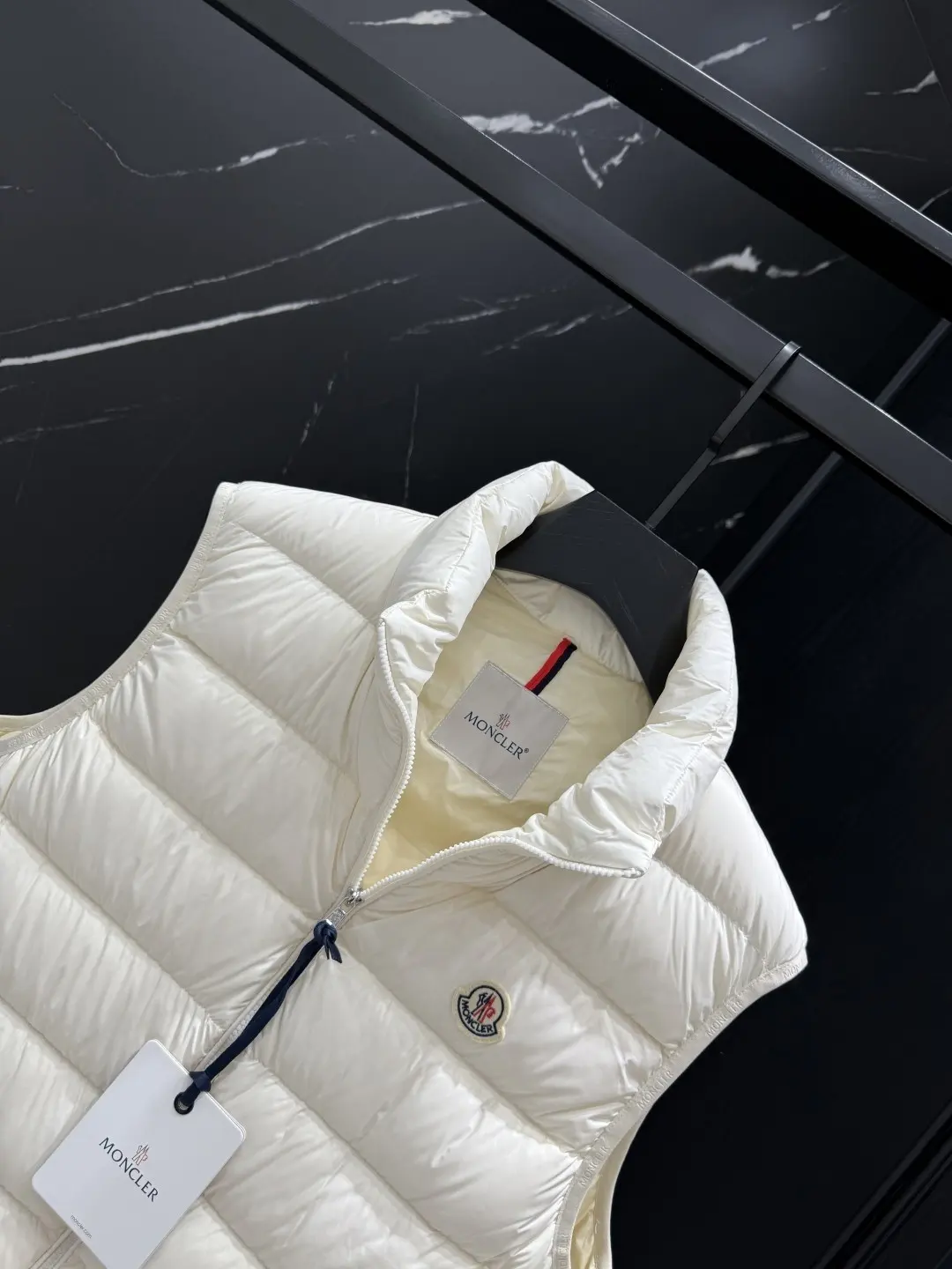 Logo-Patch Quilted Down Gilet D47022138 — view 6