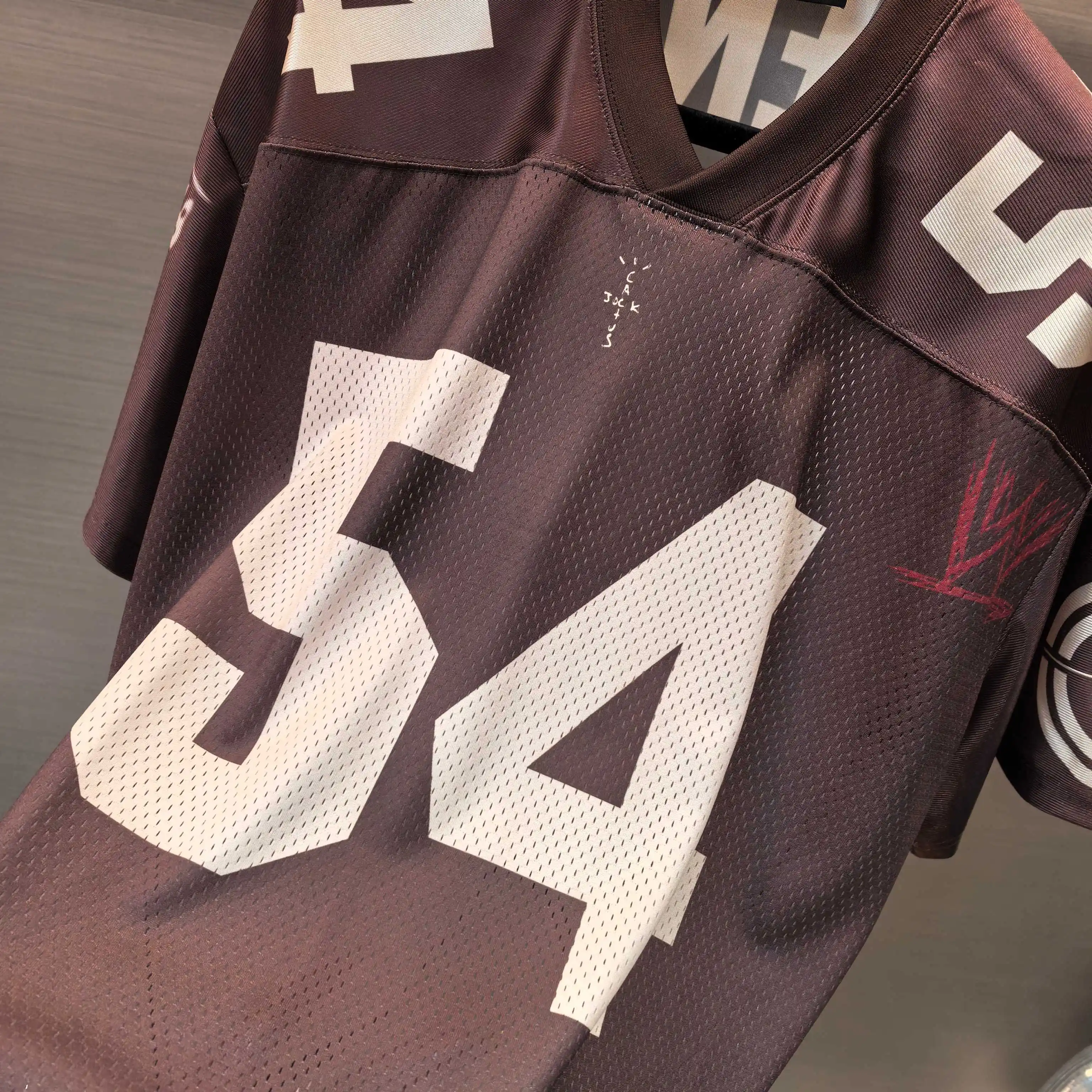 Cactus Jack x WWE Mesh Football Jersey D12923609 — view 5