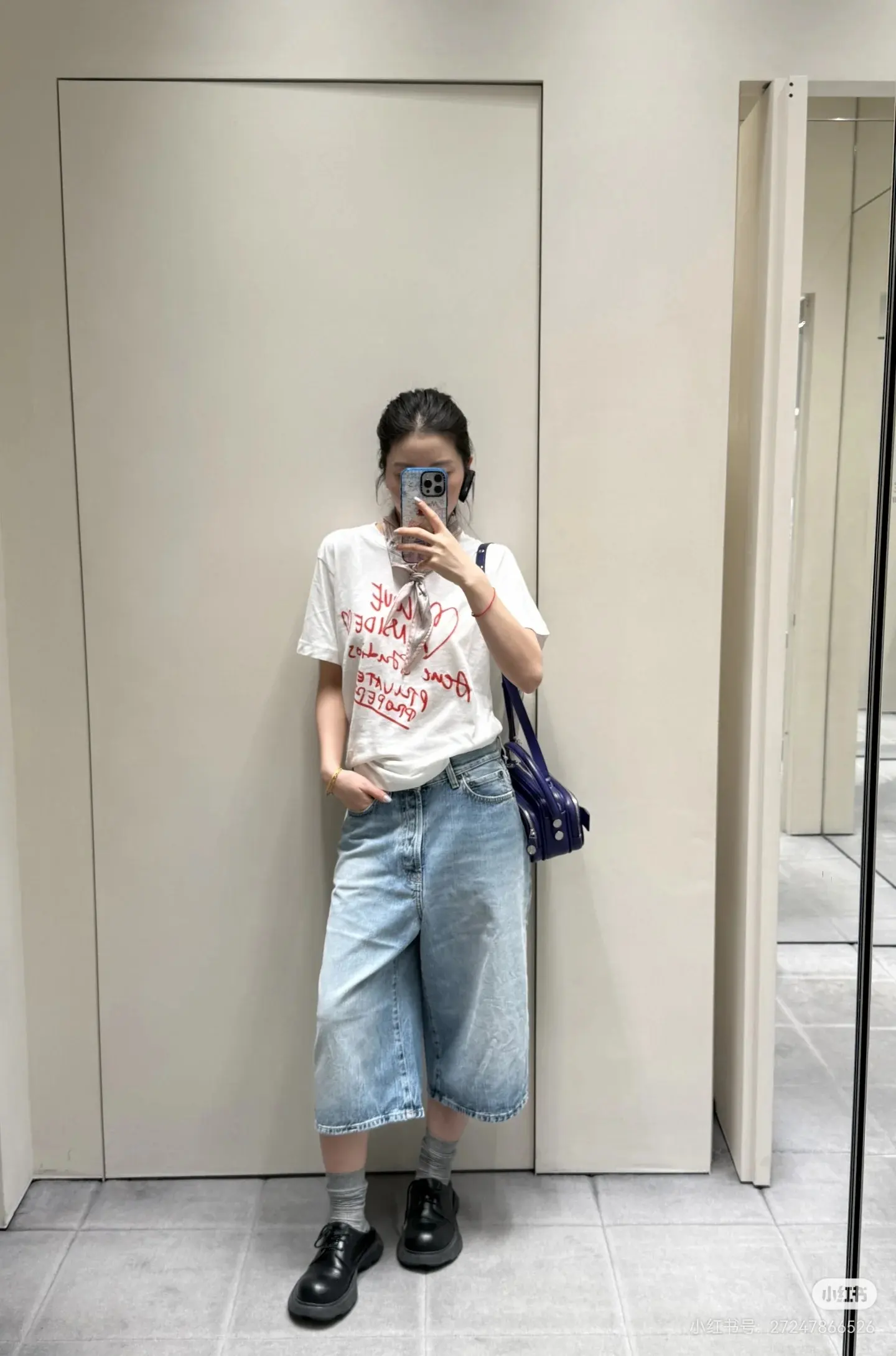Acne Studios Layered Long-Sleeve Graphic T-Shirt D13523737 — view 9