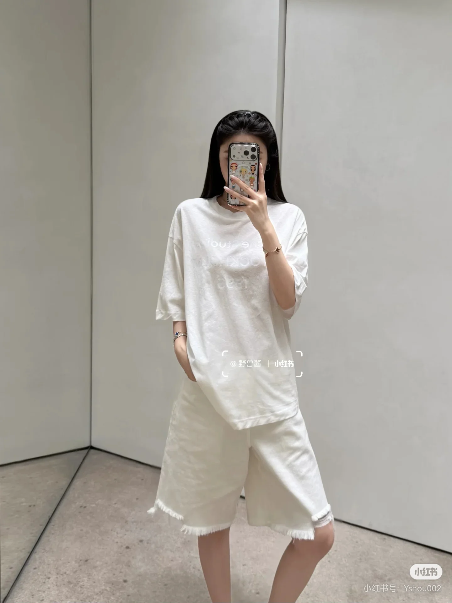 1996 Logo-Print Linen-Blend T-Shirt D13523760 — view 2