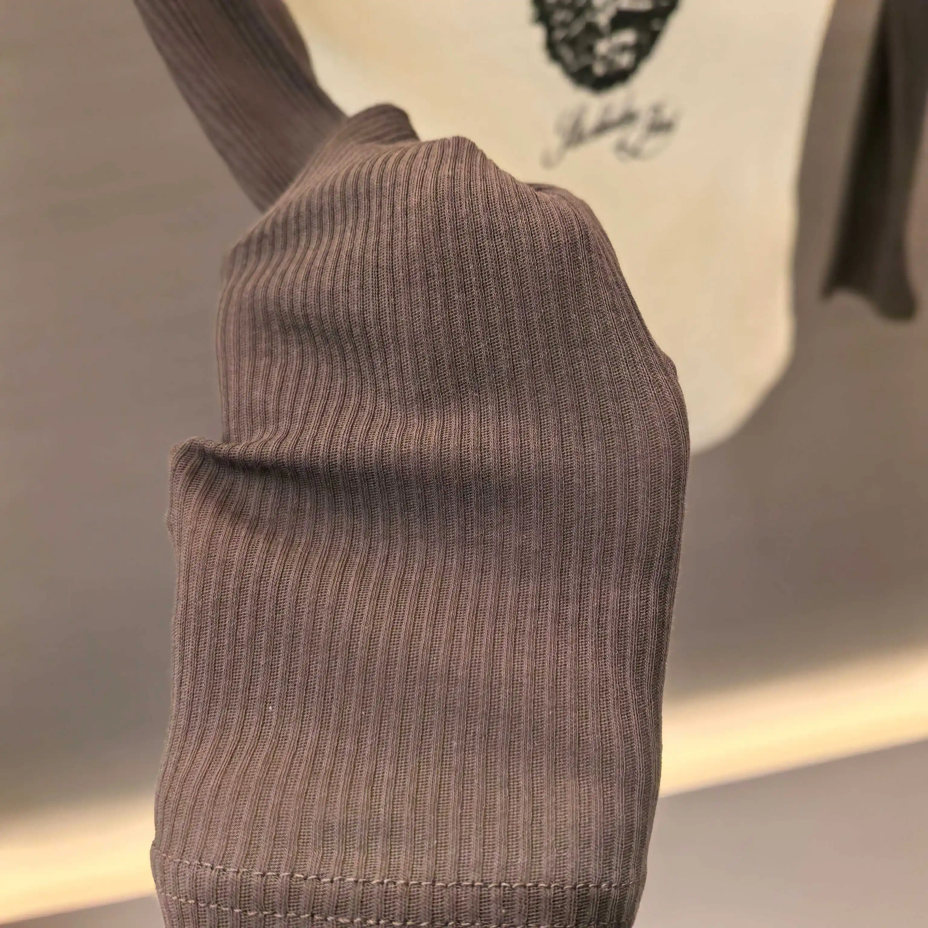 Acne Studios Raglan Sleeve Graphic T-Shirt D13523727 — view 7