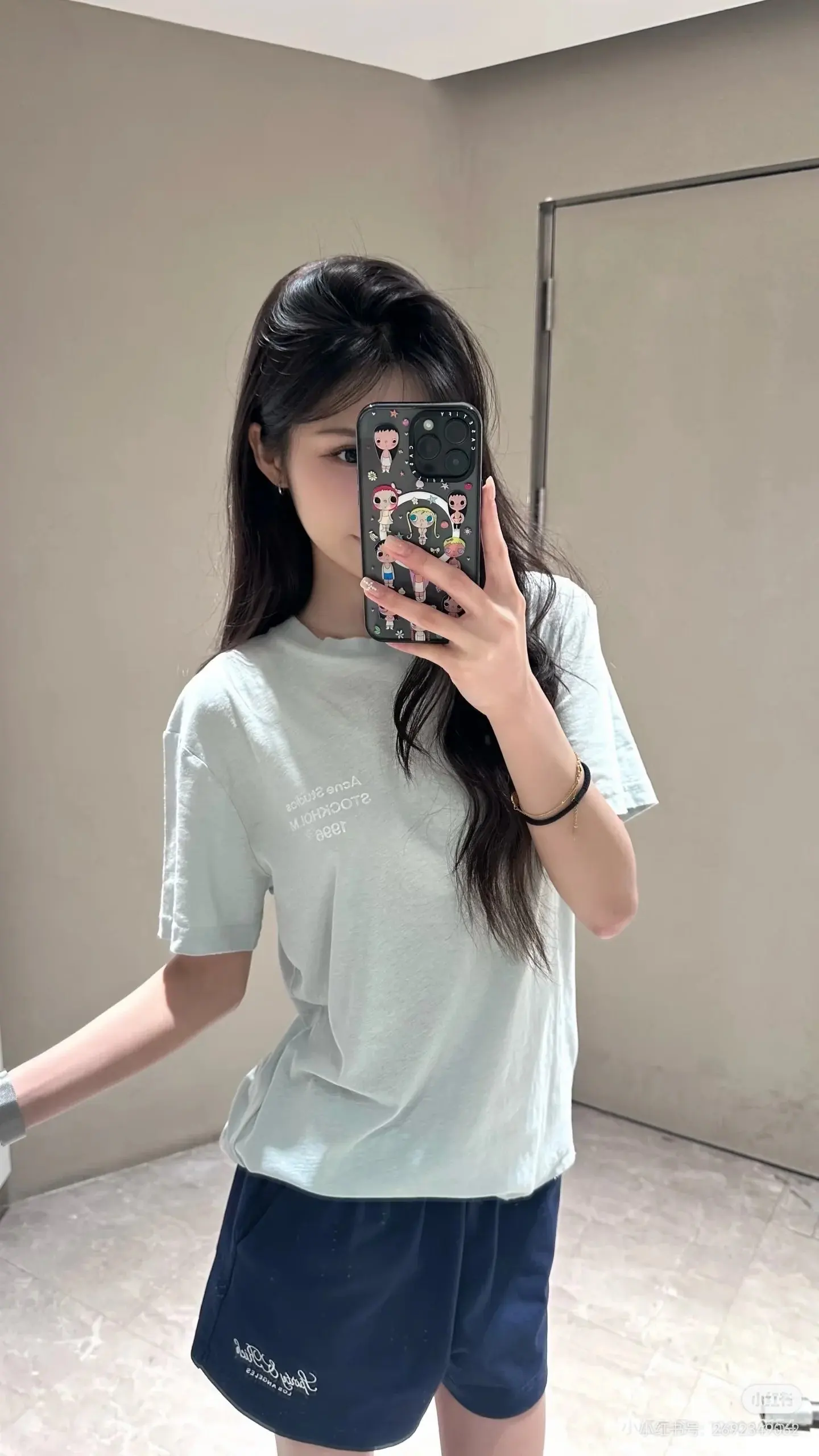 Logo Print Cotton-Linen T-Shirt D13523842