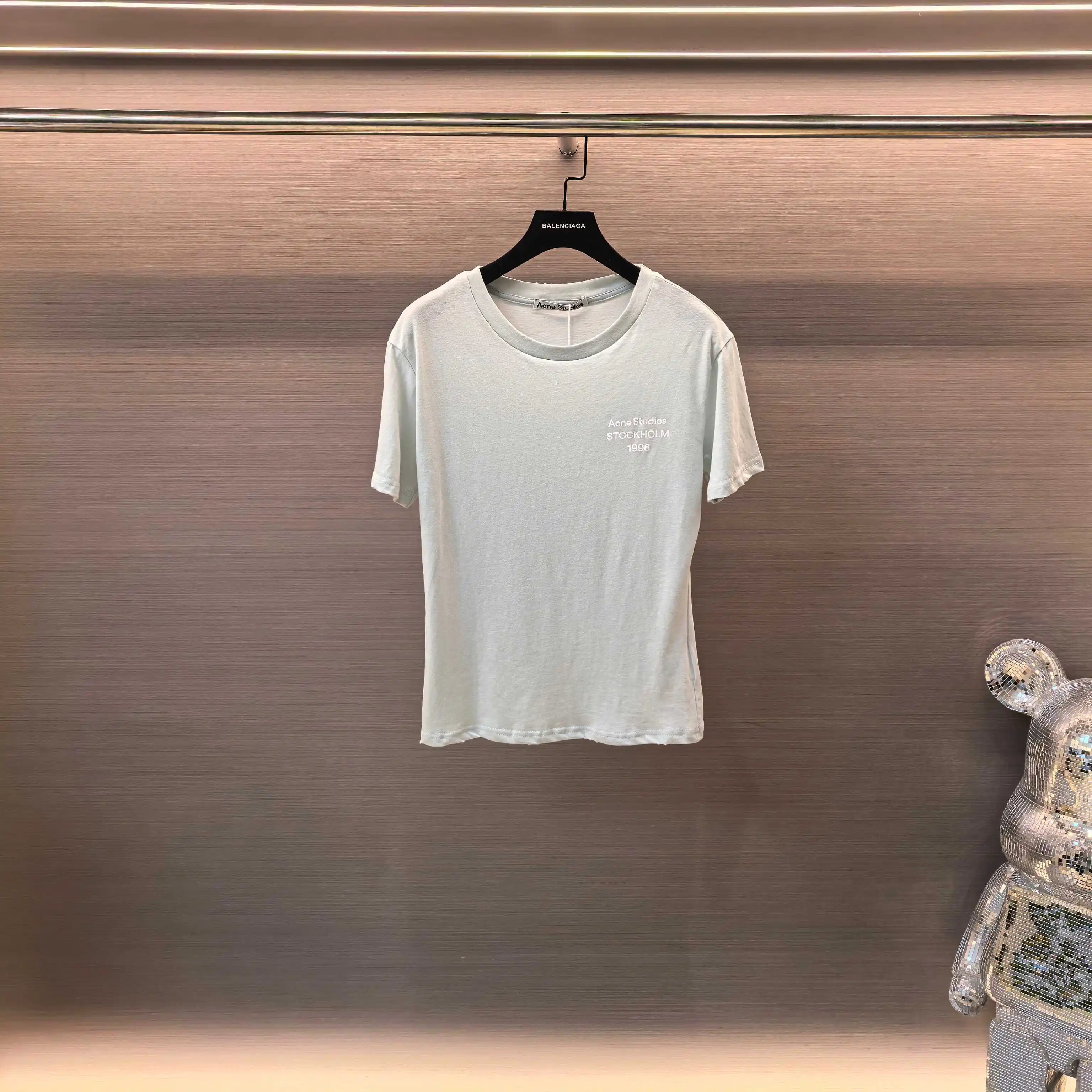 Logo Print Cotton-Linen T-Shirt D13523843 — view 2