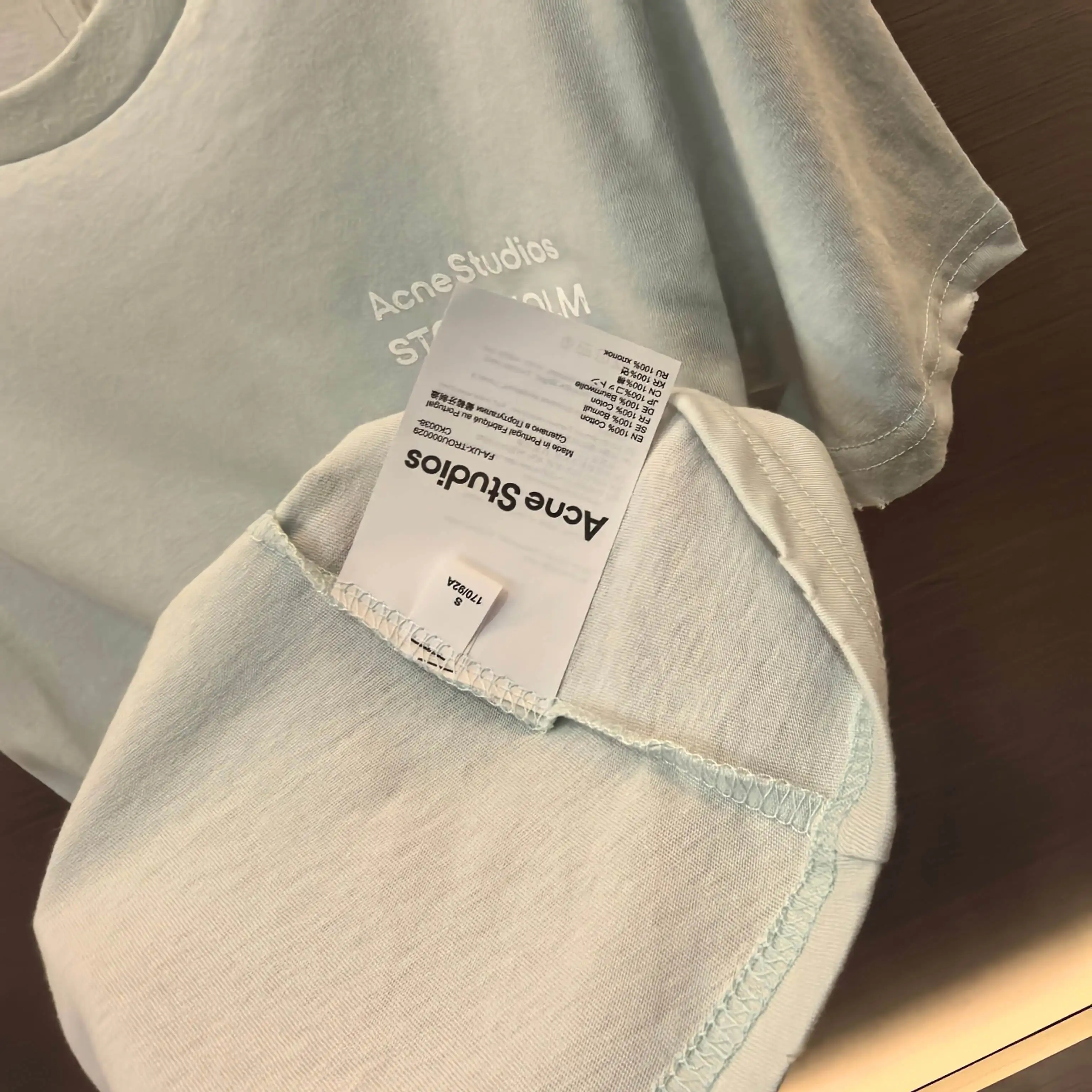 Logo Print Cotton-Linen T-Shirt D13523843 — view 6