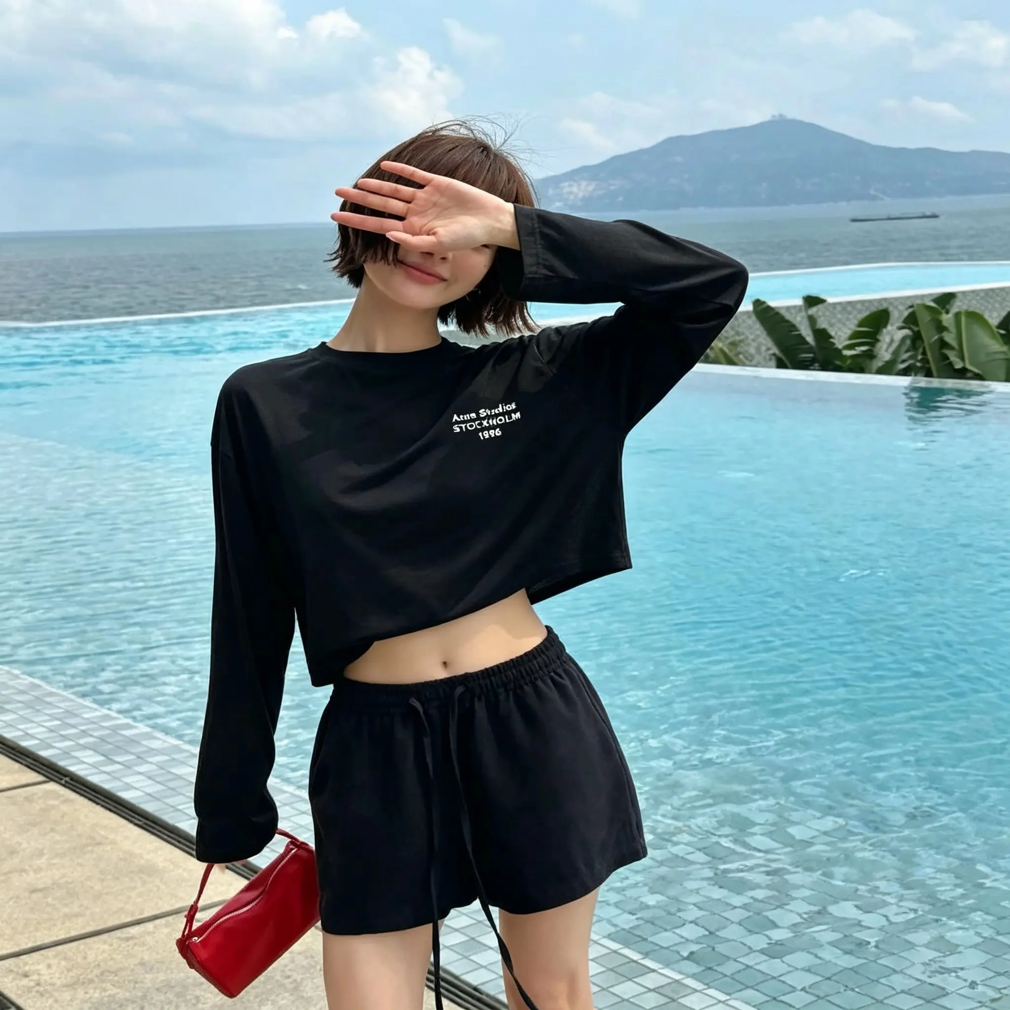 Acne Studios 1996 Logo Long-Sleeve T-Shirt D13523801 — view 6