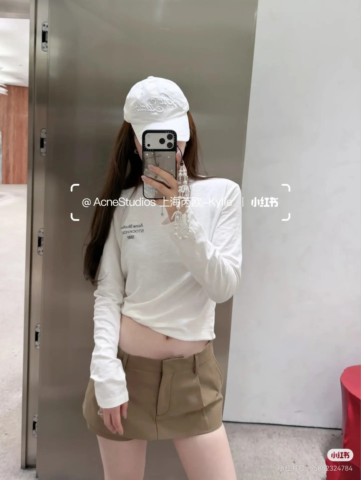 Acne Studios 1996 Logo Long-Sleeve T-Shirt D13523801 — view 9