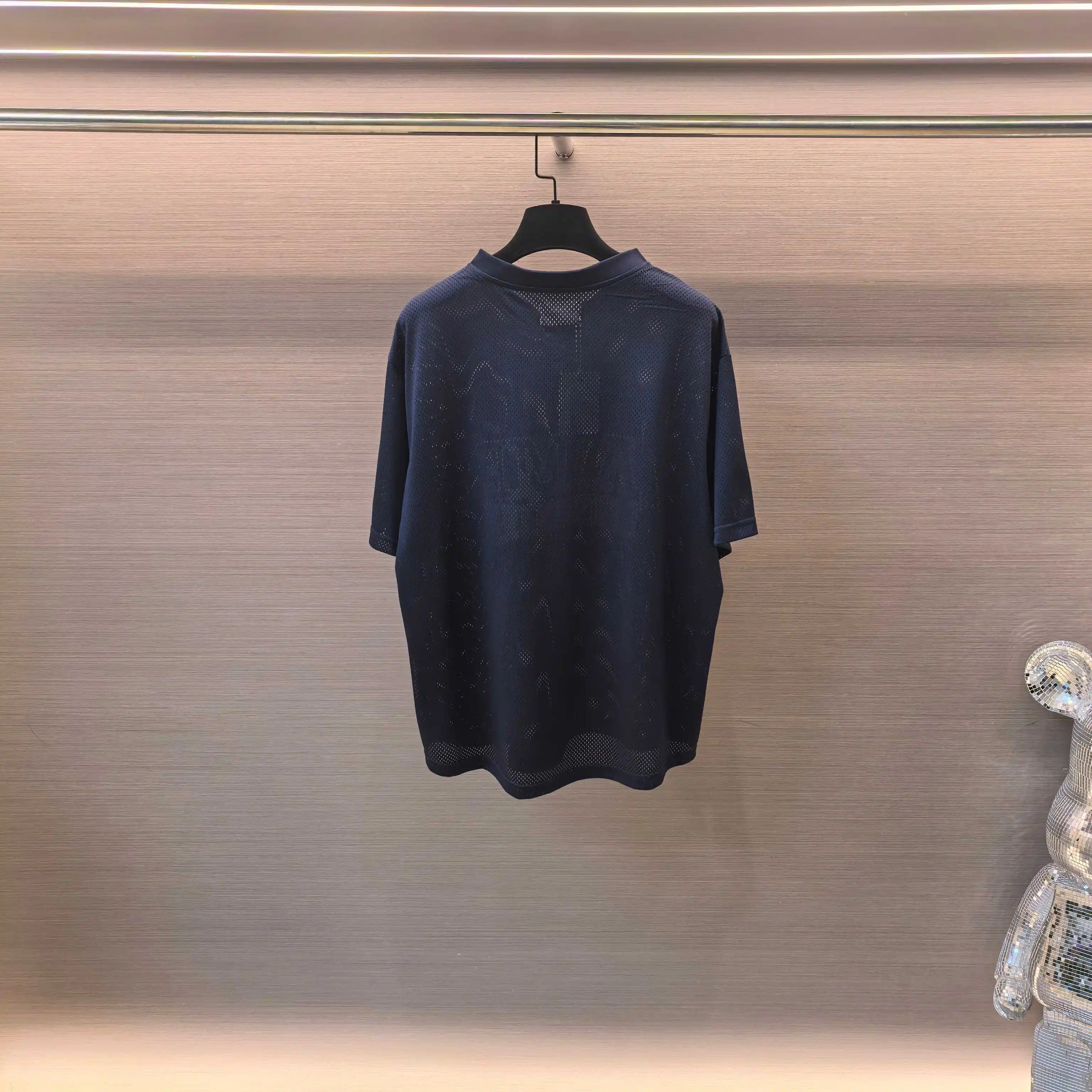 Mesh Henley Baseball T-Shirt D13523761 — view 3