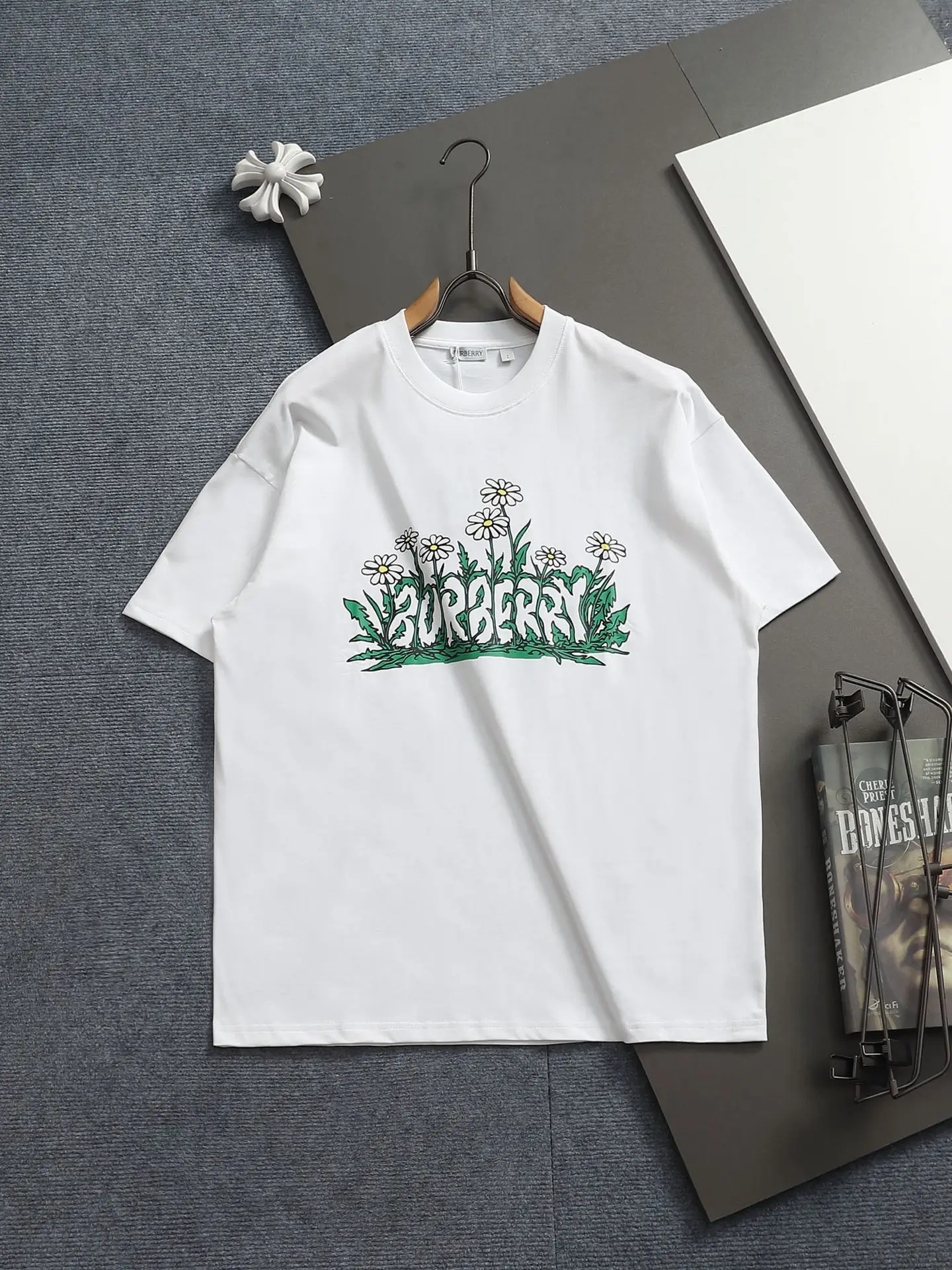Floral Logo Graphic T-Shirt D13513695