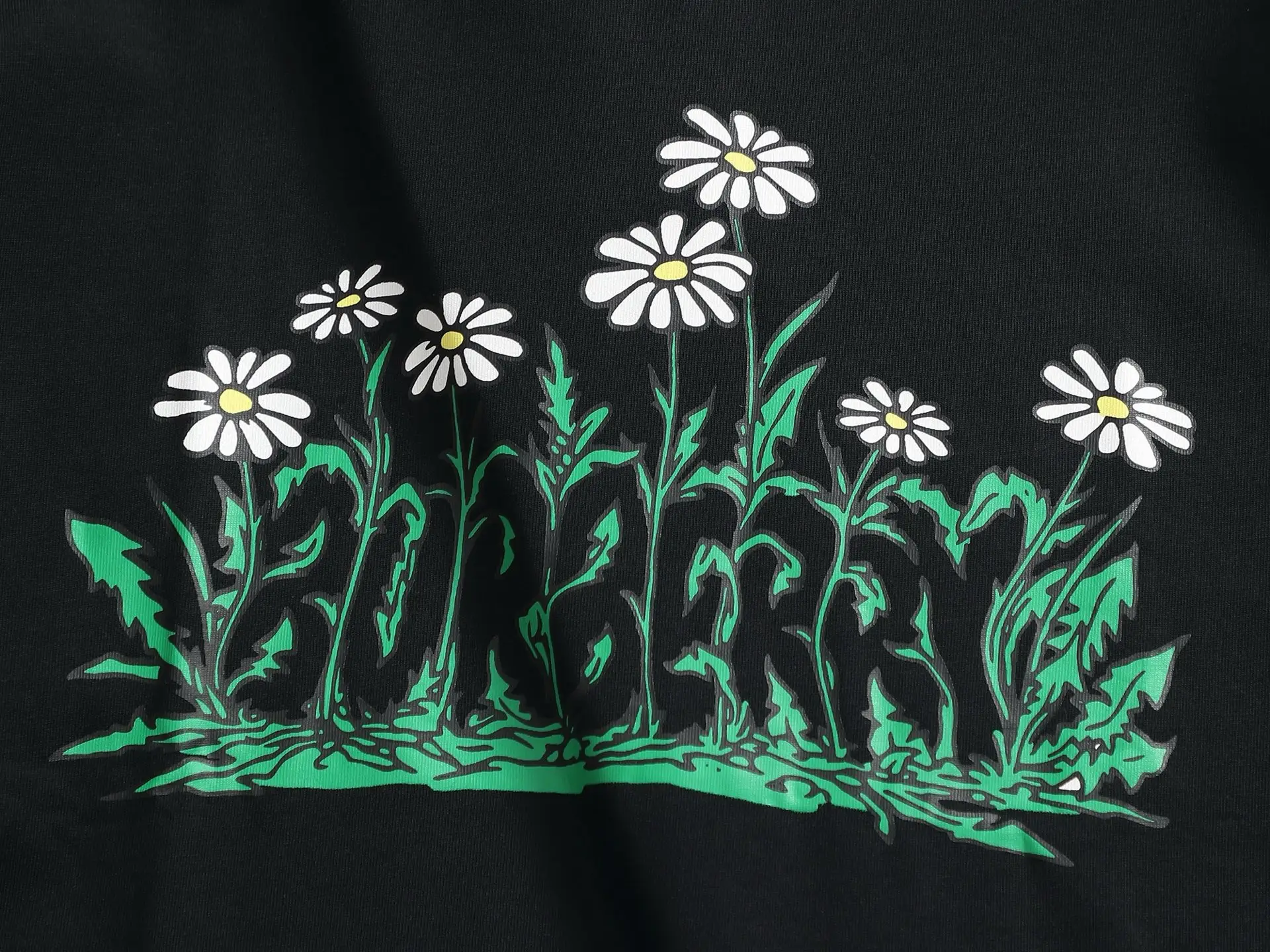 Floral Logo Graphic Cotton T-Shirt D13513694 — view 4