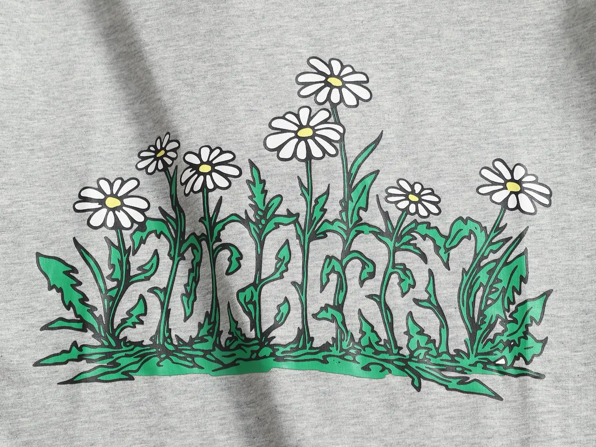 Floral Logo Graphic Cotton T-Shirt D13513696 — view 4