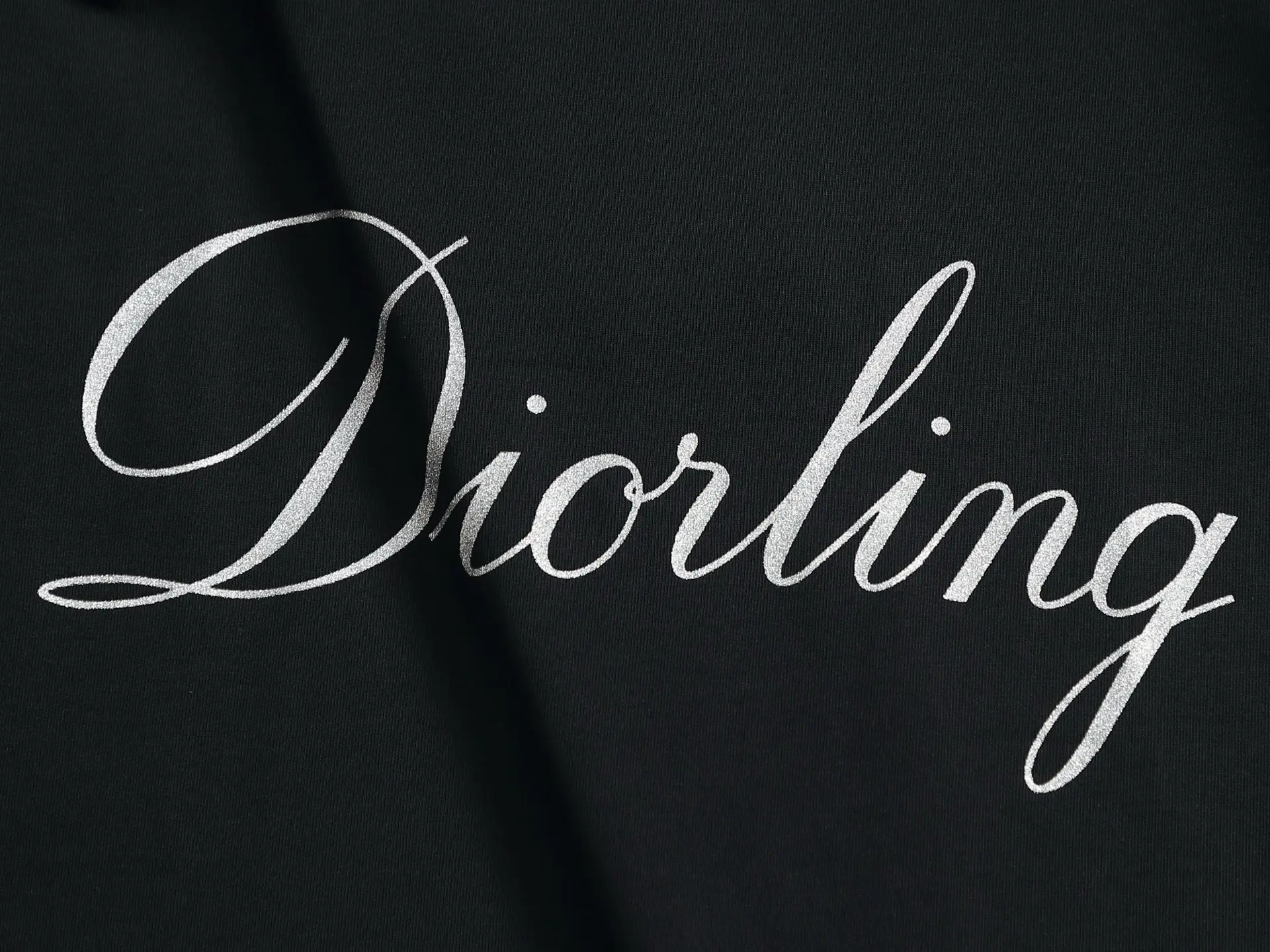 Diorling Logo Print Cotton T-Shirt D13513706 — view 5