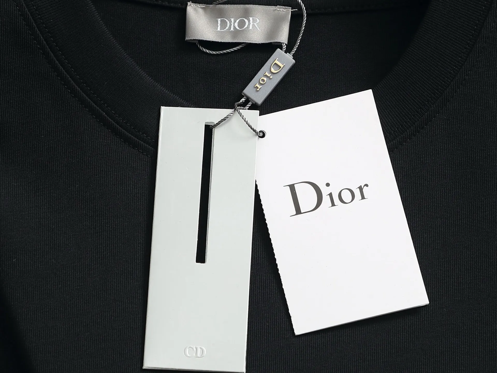 Diorling Logo Print Cotton T-Shirt D13513706 — view 7