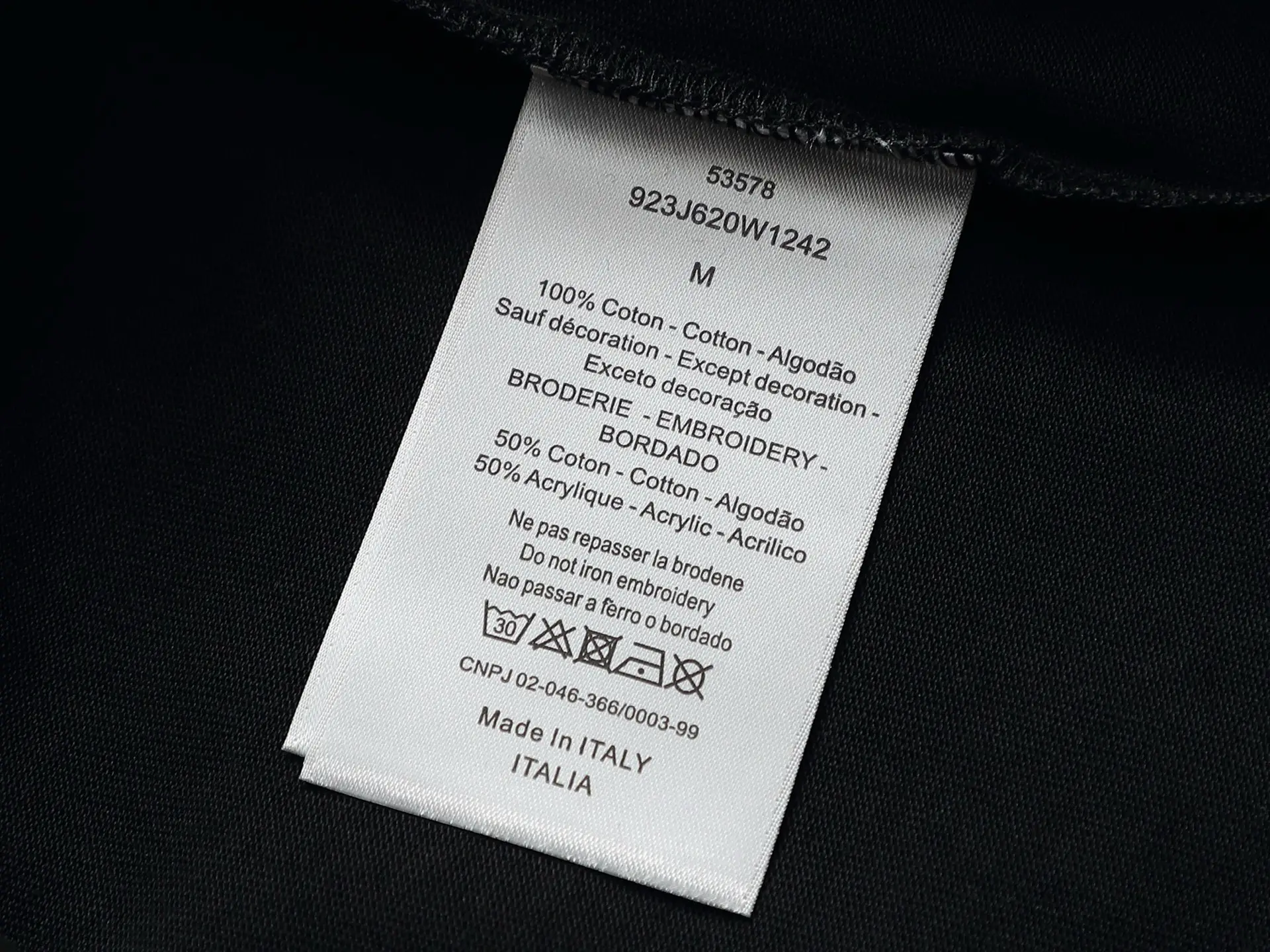 Diorling Logo Print Cotton T-Shirt D13513706 — view 10