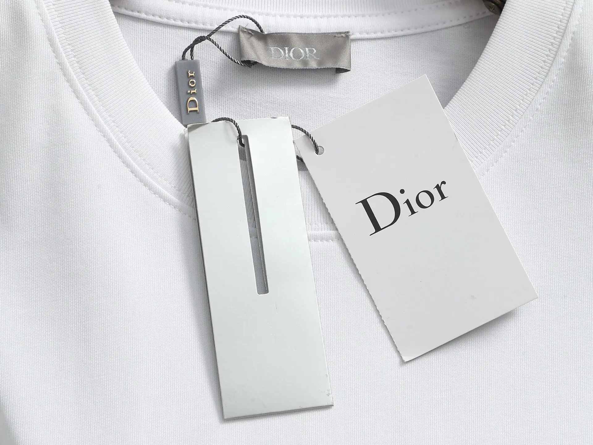 Diorling Logo Print Cotton T-Shirt D13513705 — view 6