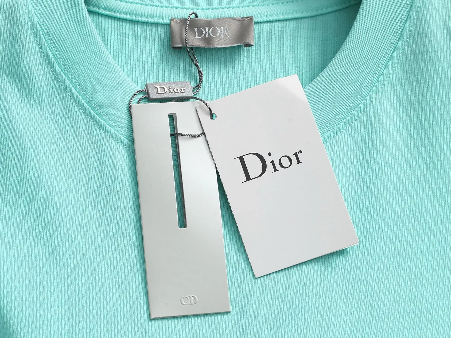 Logo Print Cotton Jersey T-Shirt D13513704 — view 6