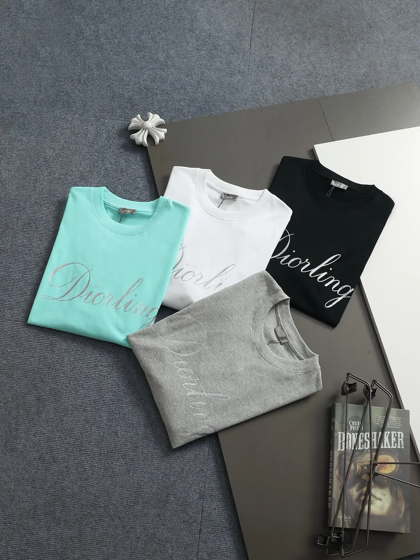 Logo Print Cotton Jersey T-Shirt D13513704 — view 11