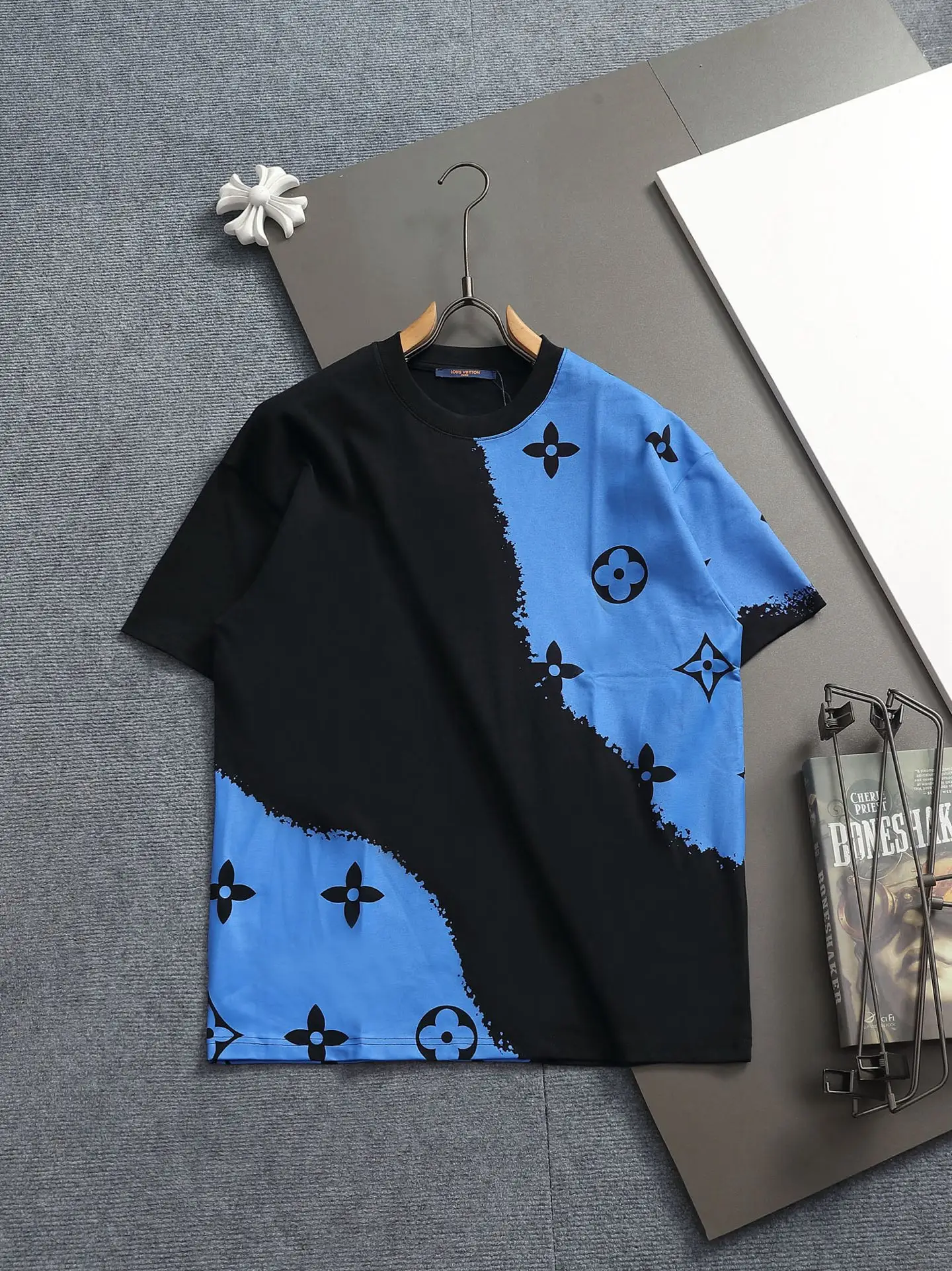 Monogram Print Cotton T-Shirt D13513693