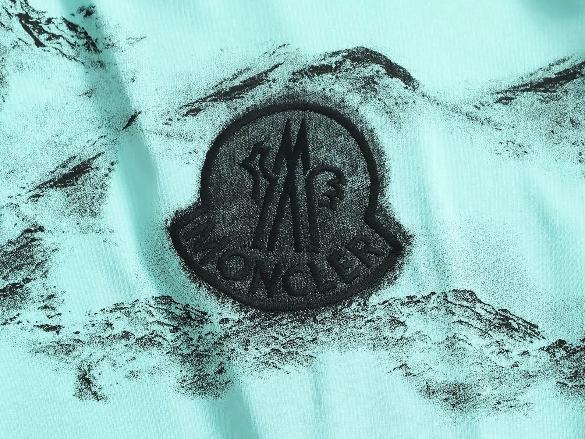 Logo Embroidered Mountain Print T-Shirt D13513681 — view 4